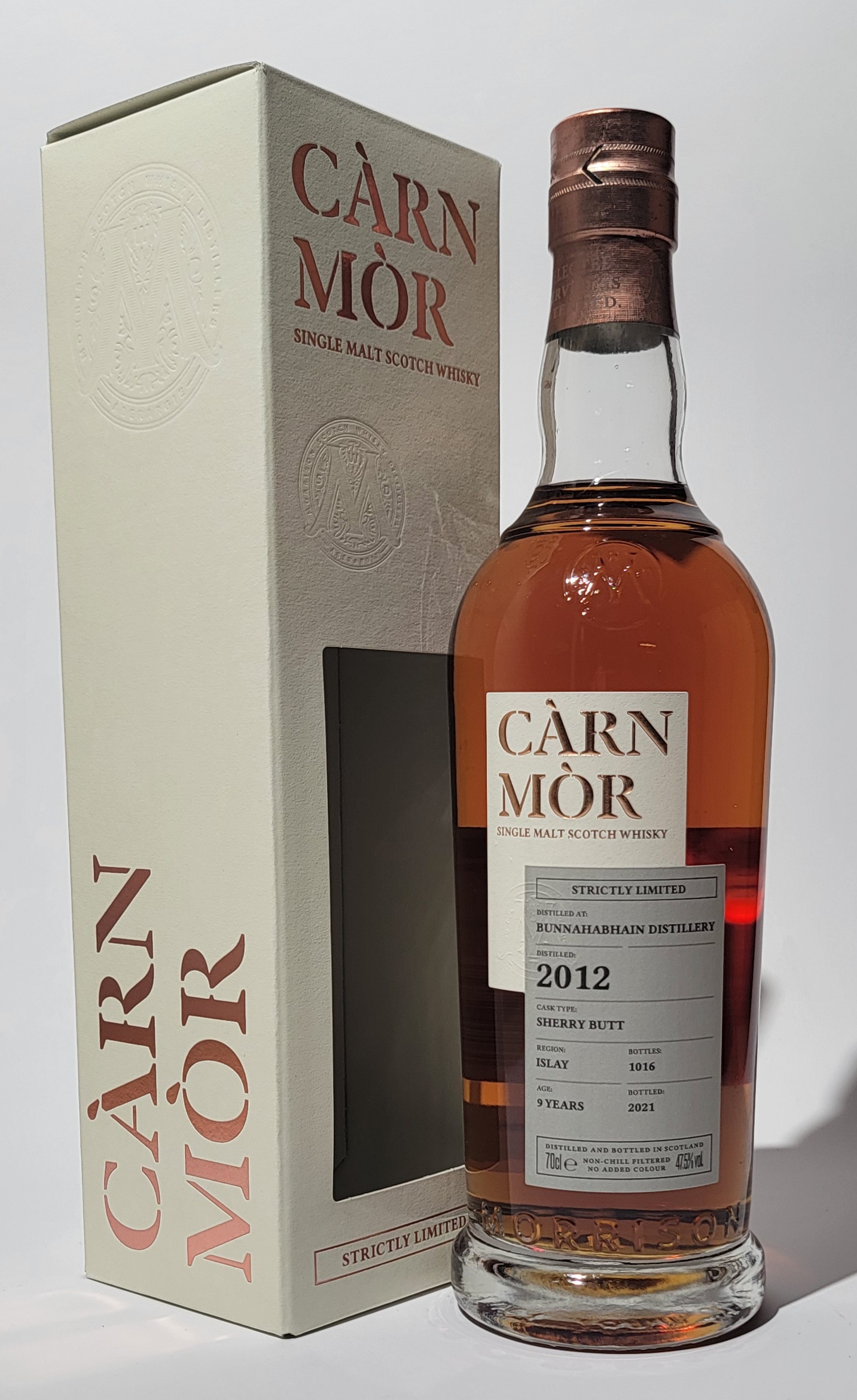 Carn Mor 'Strictly Limited' Bunnahabhain 2012 9 Years Old