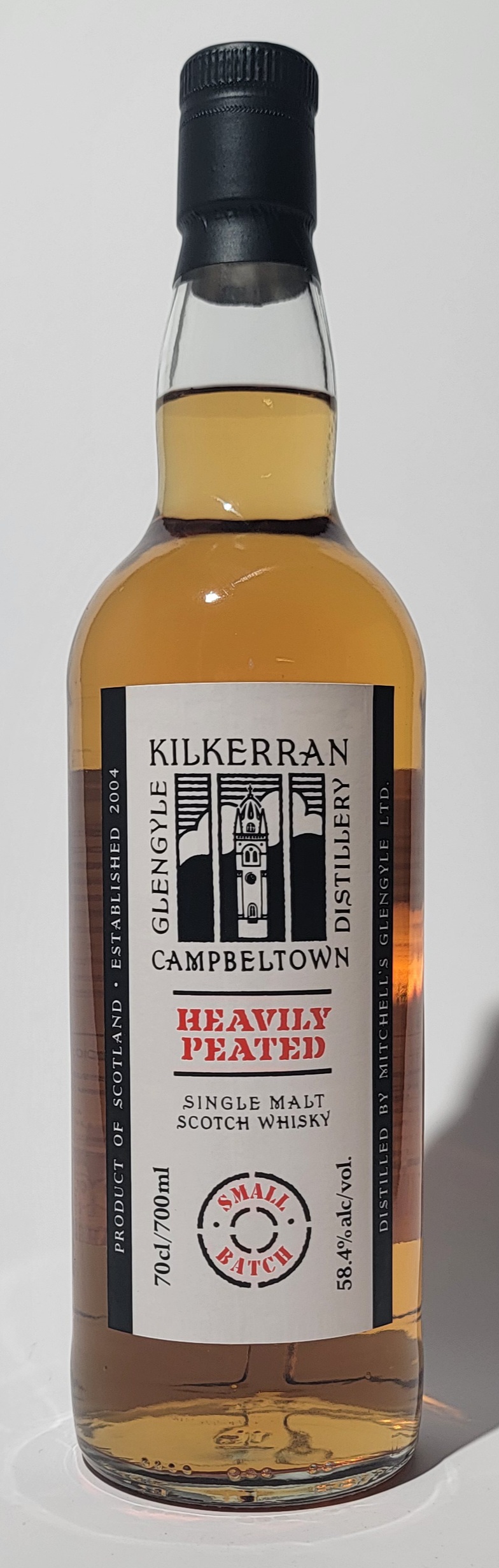Kilkerran 'Heavily Peated' Batch 12 Release 2025