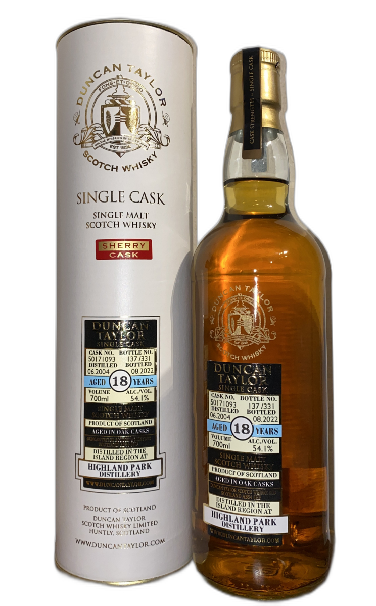 Duncan Taylor 'Single Cask' Highland Park 2004 18 Years Old