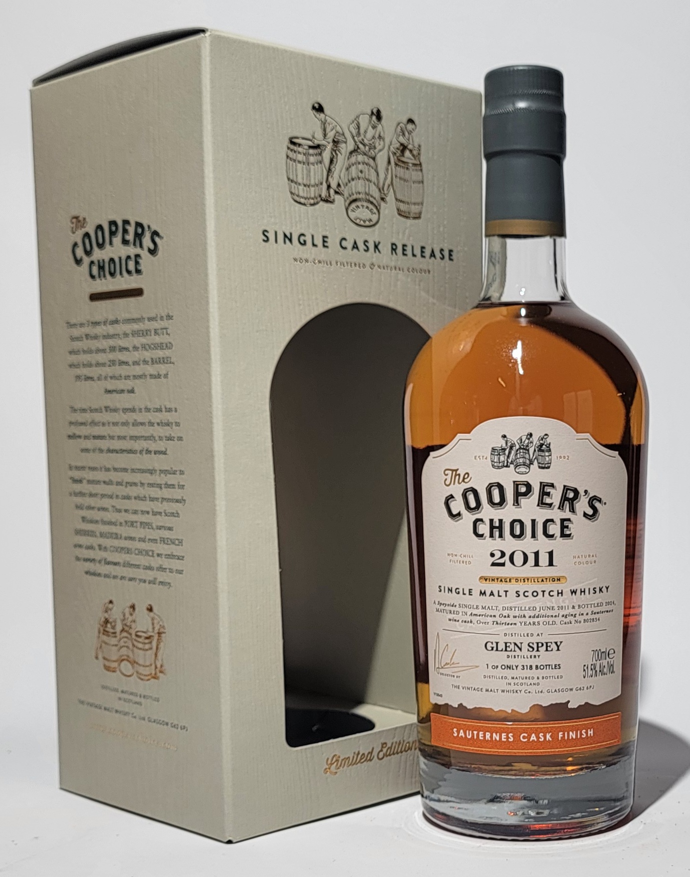The Cooper's Choice Glen Spey 2011 13 Years Old