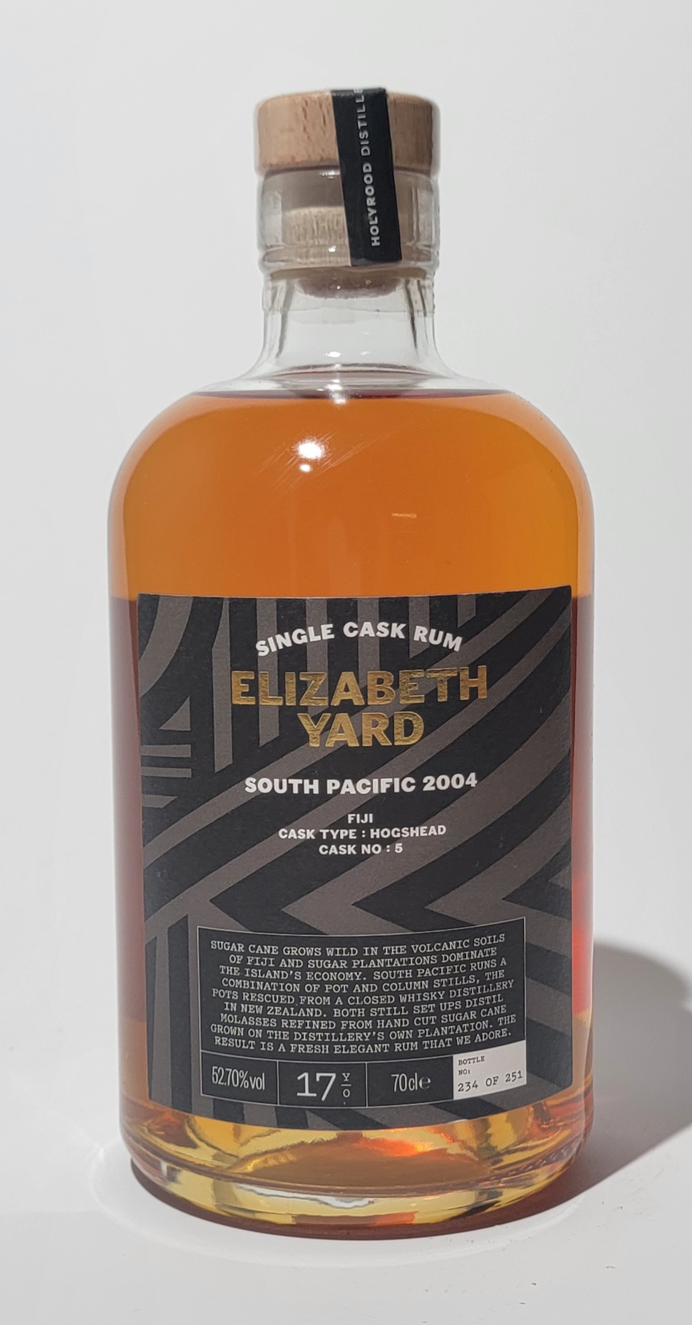 Holyrood Elizabeth Yard South Pacific 2004