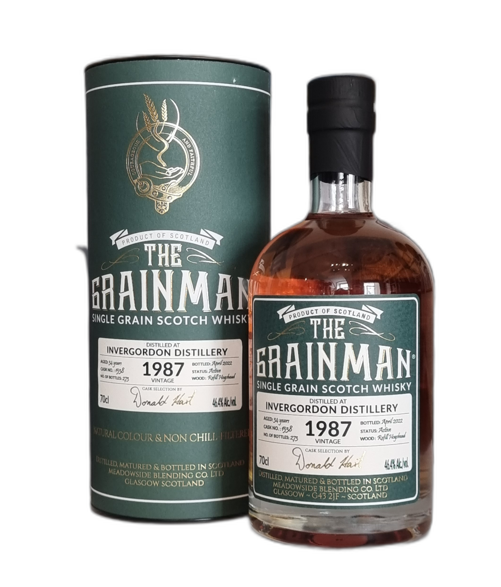 The Grainman Invergordon 1987 34 Years Old