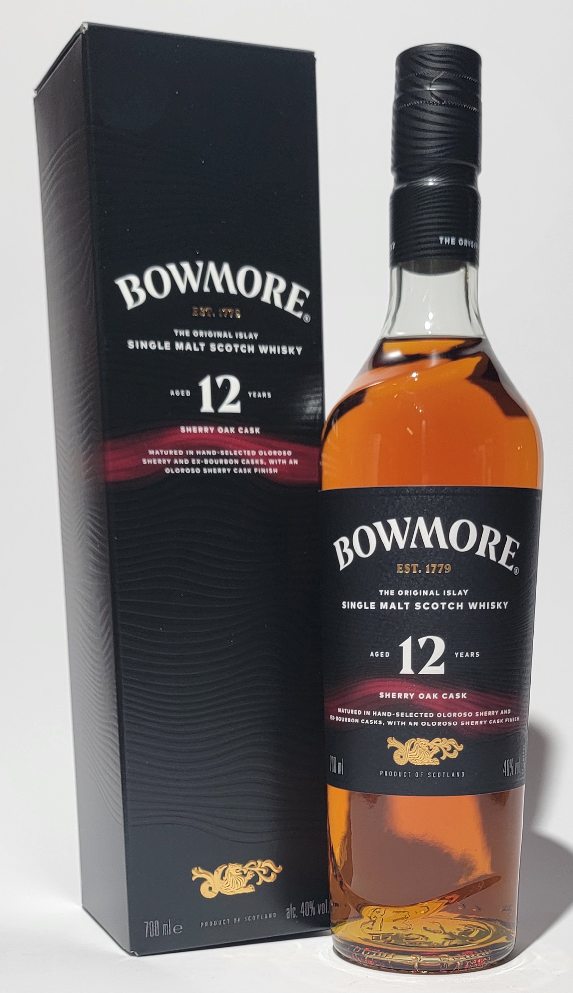 Bowmore 12 Years Old - Sherry Oak Cask Bowmore 12 Years Old - Sherry Oak Cask