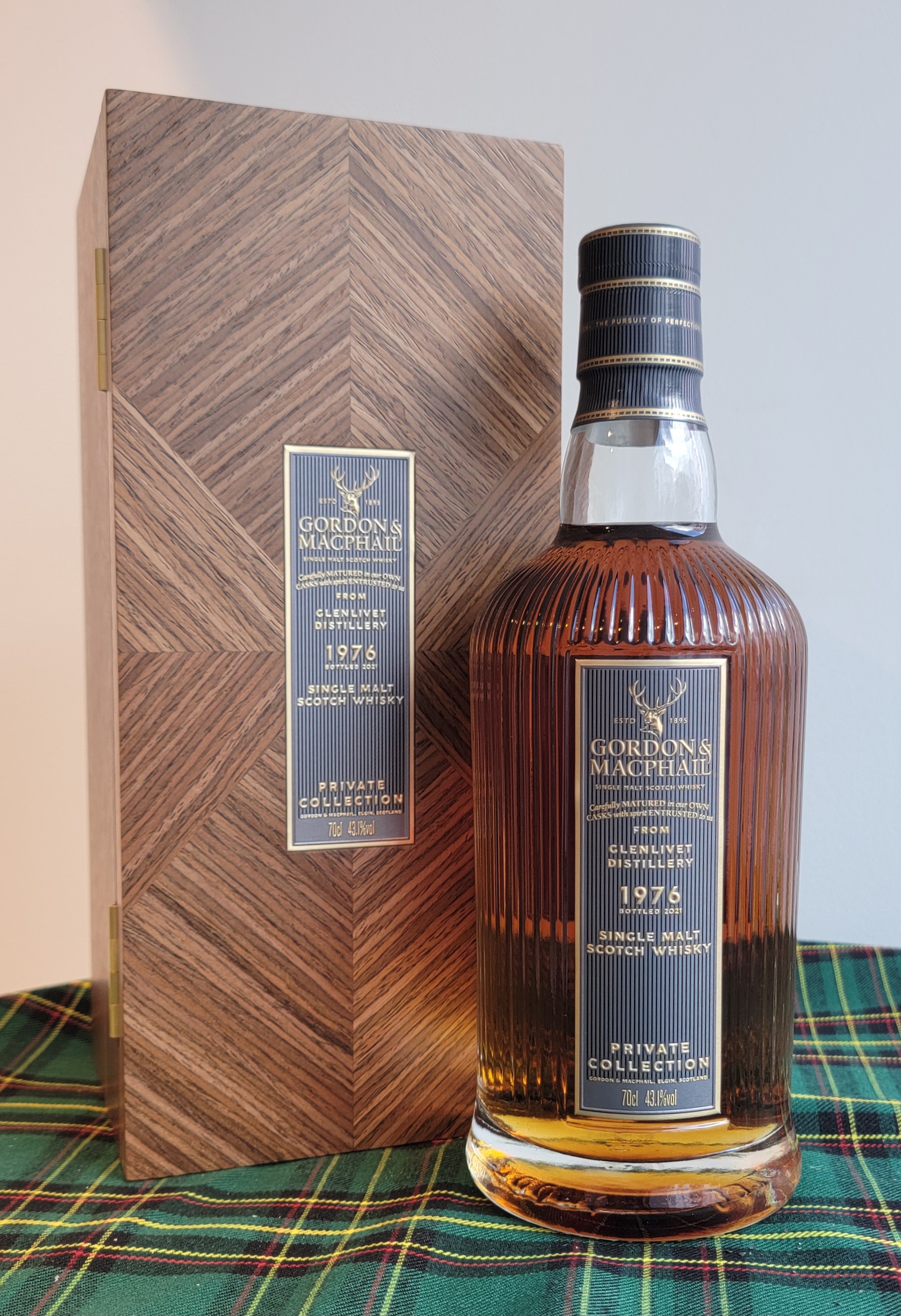 Gordon & MacPhail 'Private Collection' Glenlivet 1976 45 Years Old