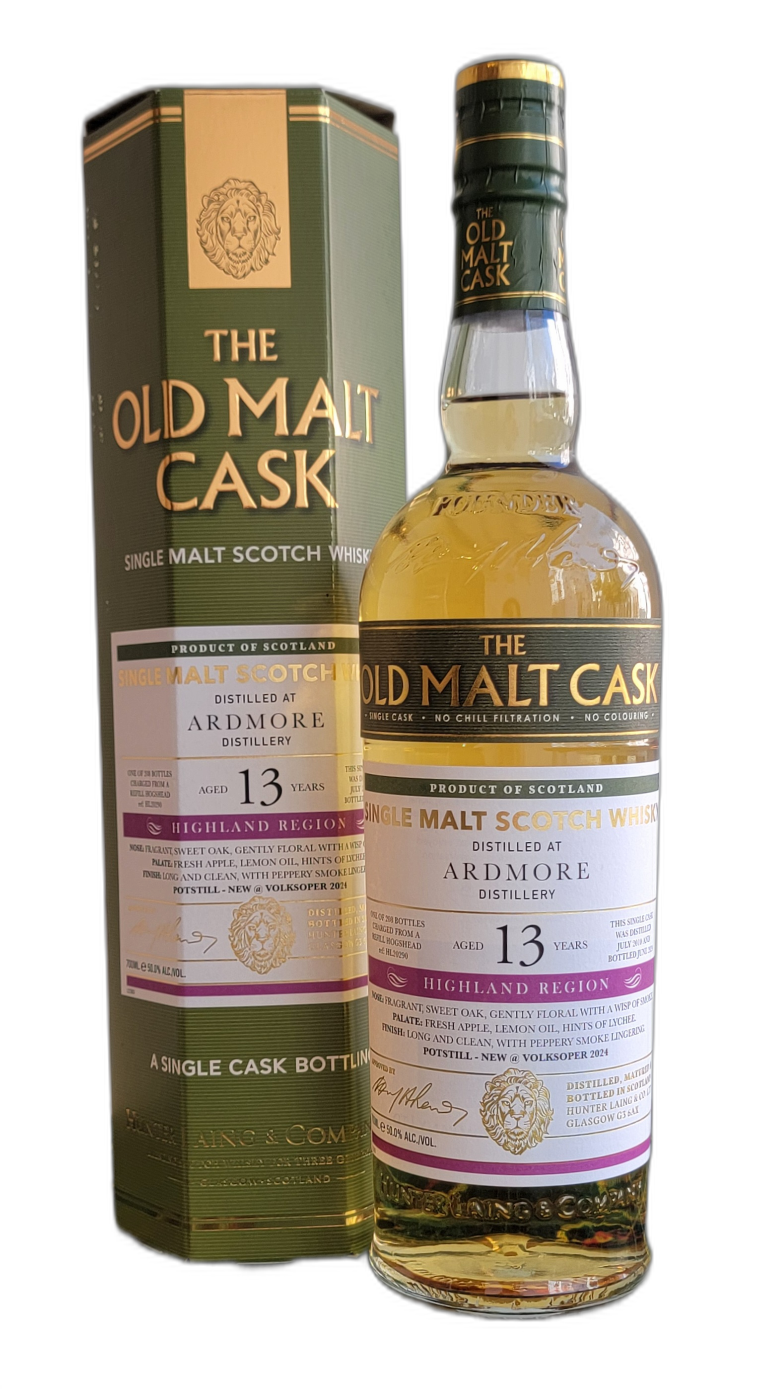 The Old Malt Cask Ardmore 2010 13 Years Old "Potstill@Volksoper"
