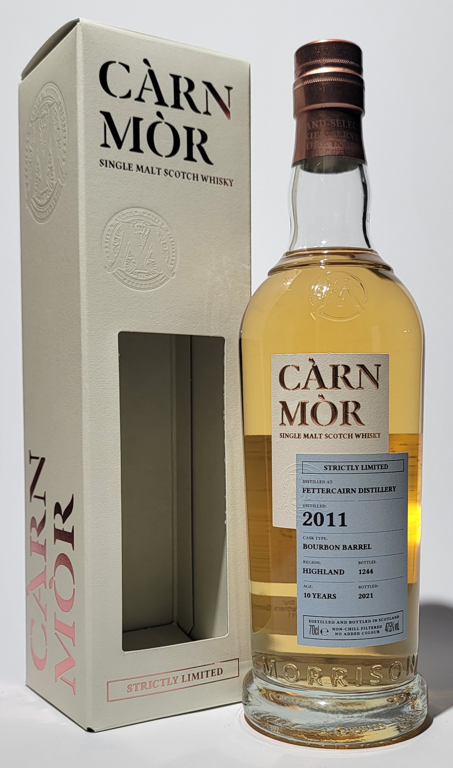 Carn Mor 'Strictly Limited' Fettercairn 2011 10 Years Old