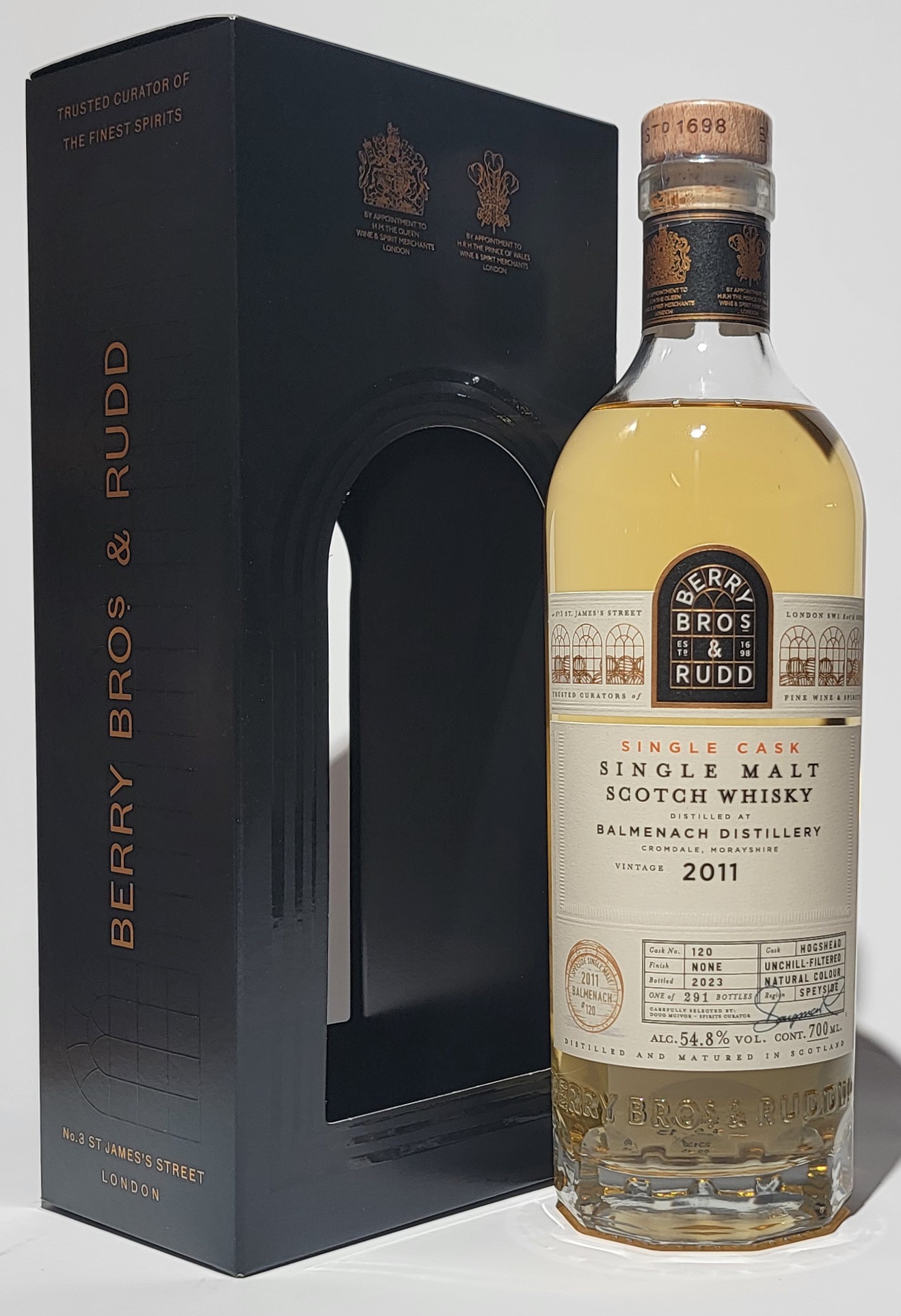 Berry Bros. & Rudd Balmenach 2011 12 Years Old