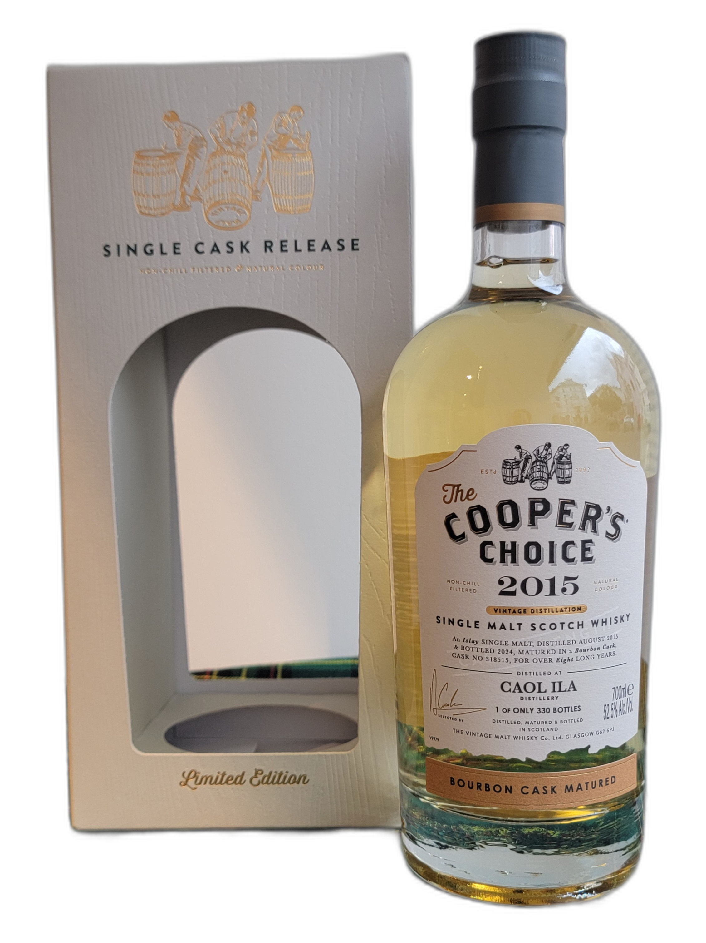 The Cooper's Choice Caol Ila 2015 8 Years Old