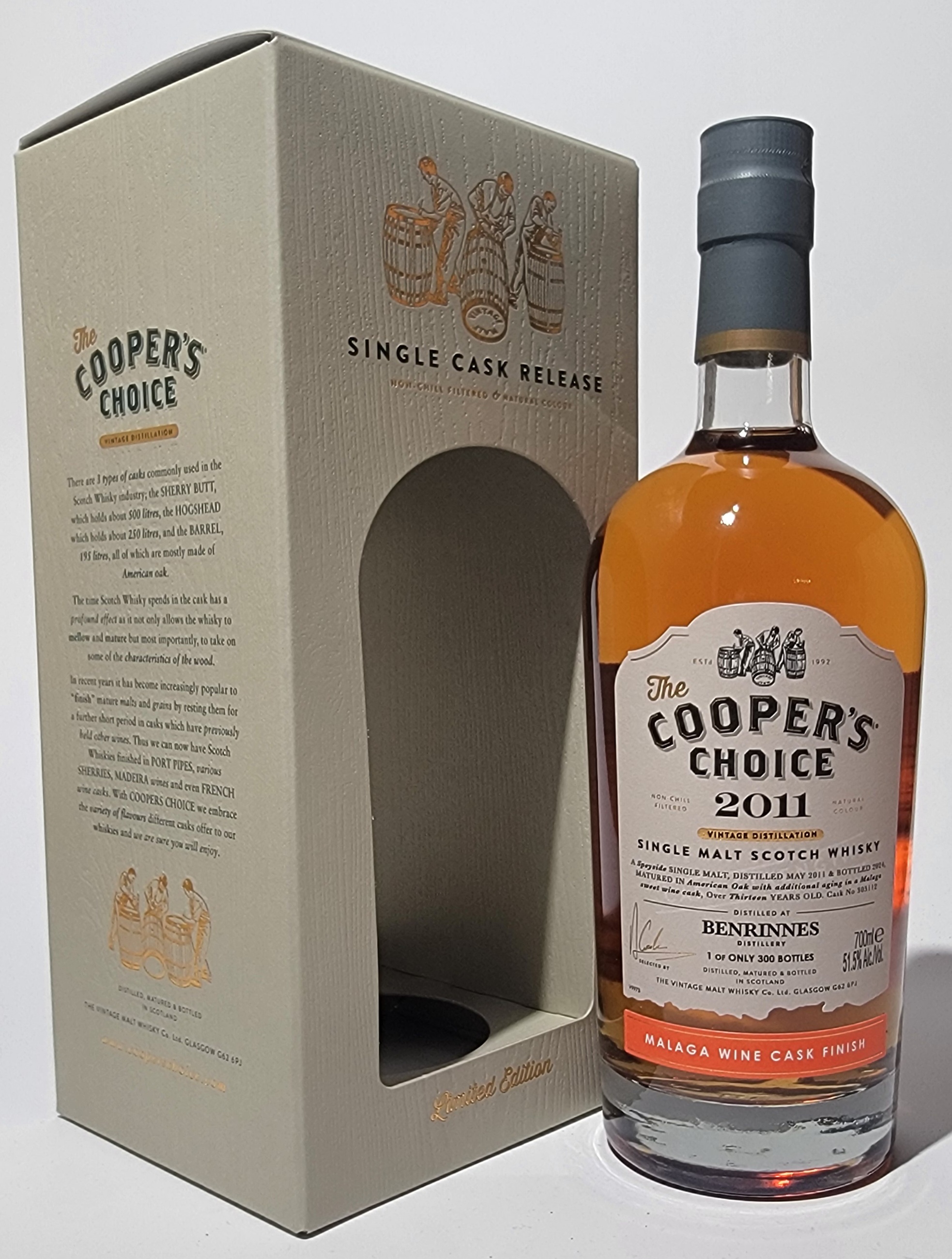 The Cooper's Choice Benrinnes 2011 13 Years Old