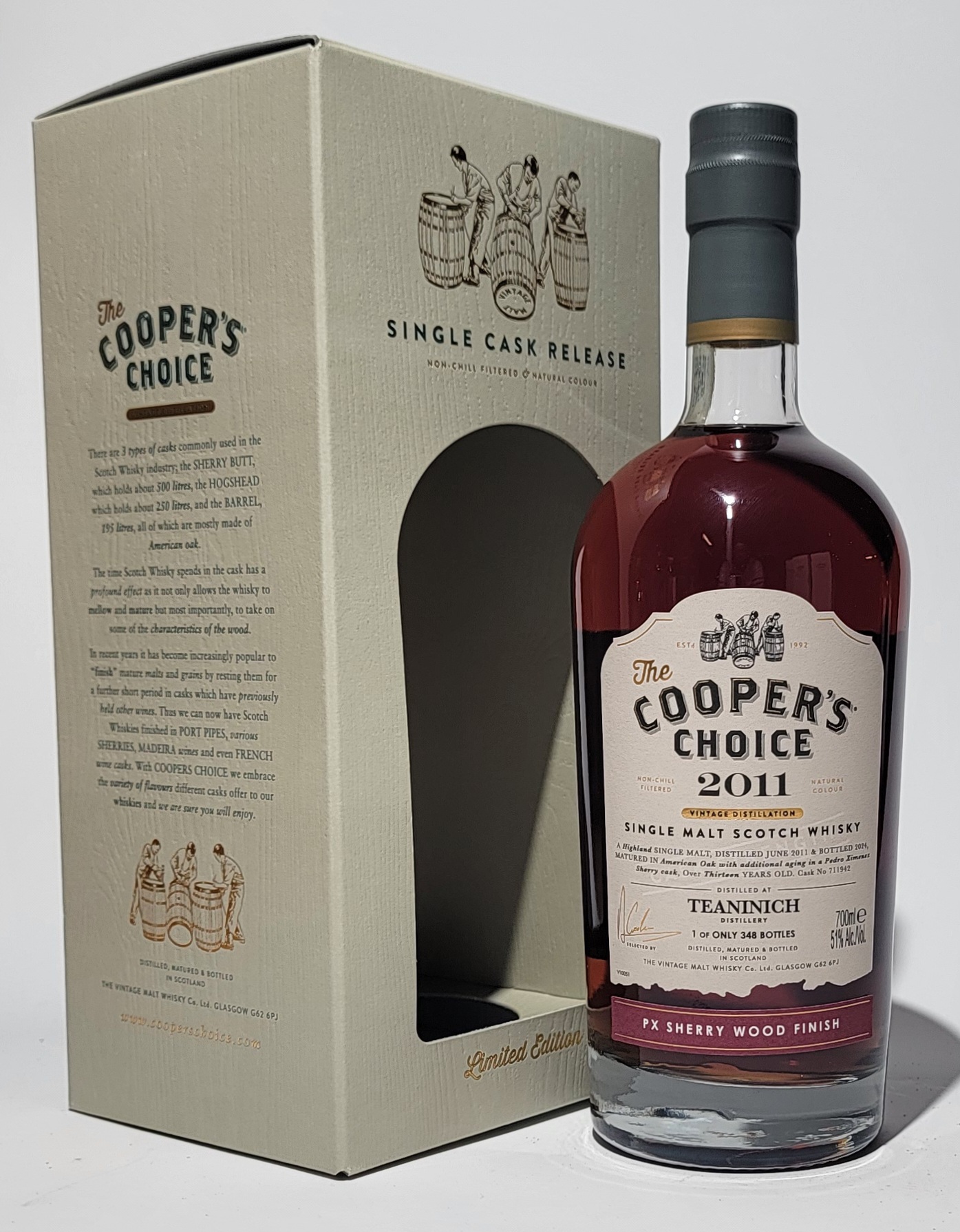 The Cooper's Choice Teaninich 2011 13 Years Old