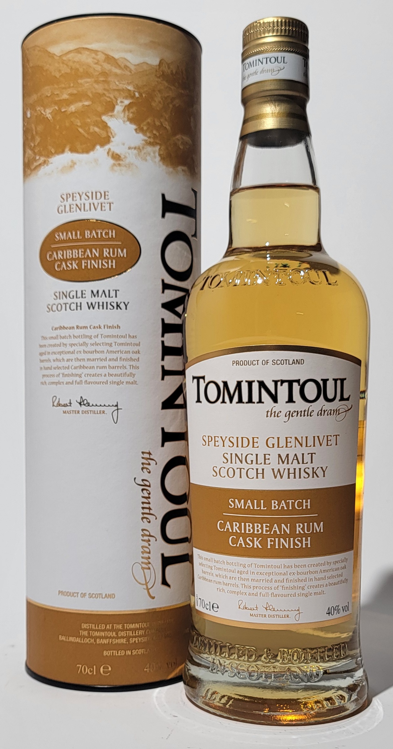 Tomintoul Caribbean Rum Cask Finish