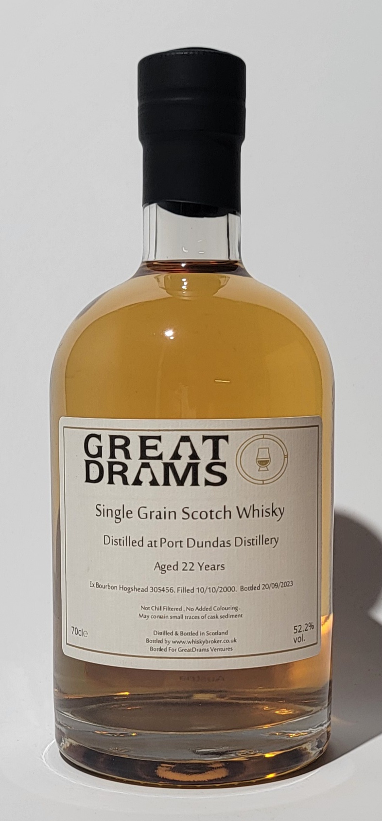 The Greatdrams Port Dundas 22 Years Old
