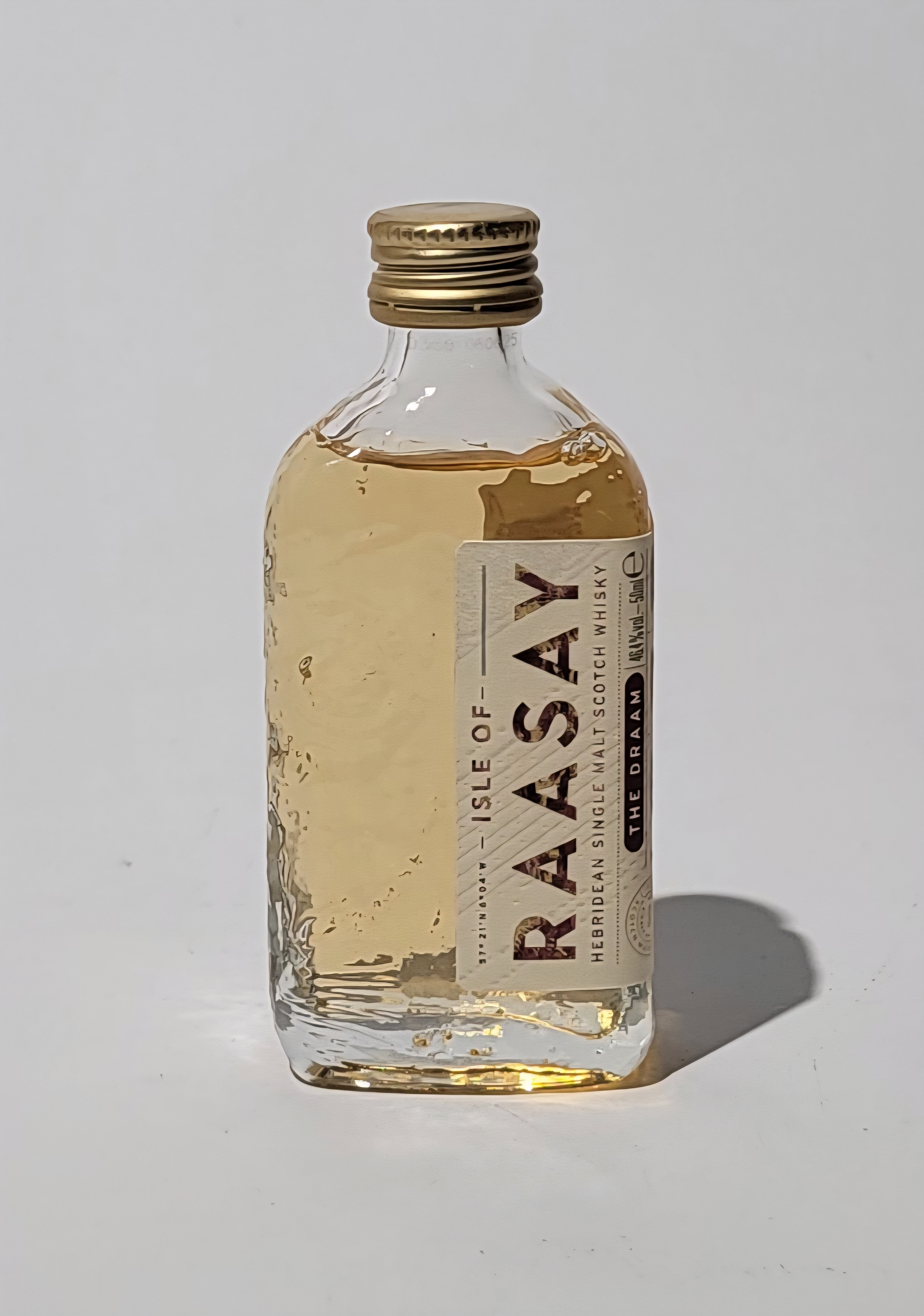 Flasche des Raasay Single Malt - Mini