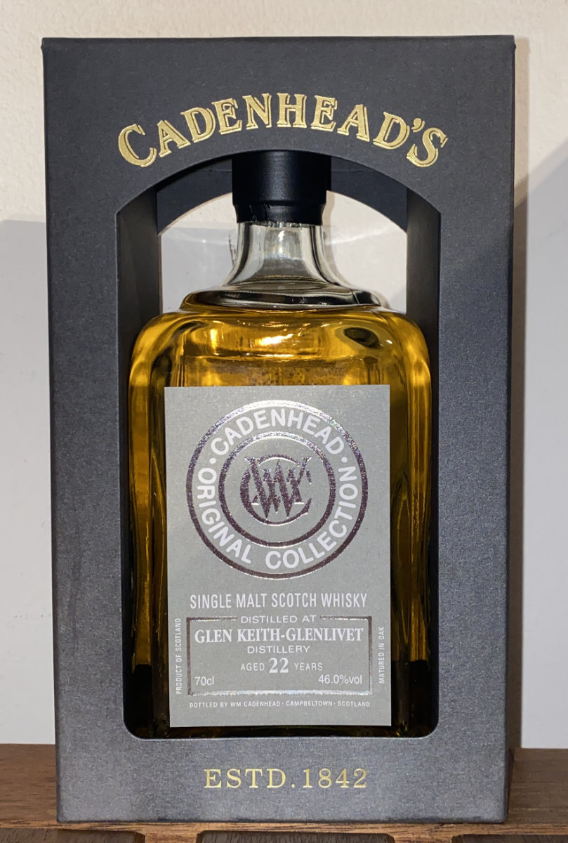 Cadenhead's Original Collection Glen Keith 22 Years Old
