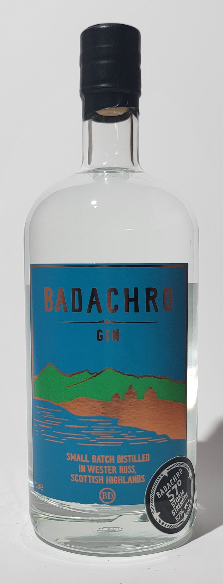 Badachro Gin 57° Storm Strength