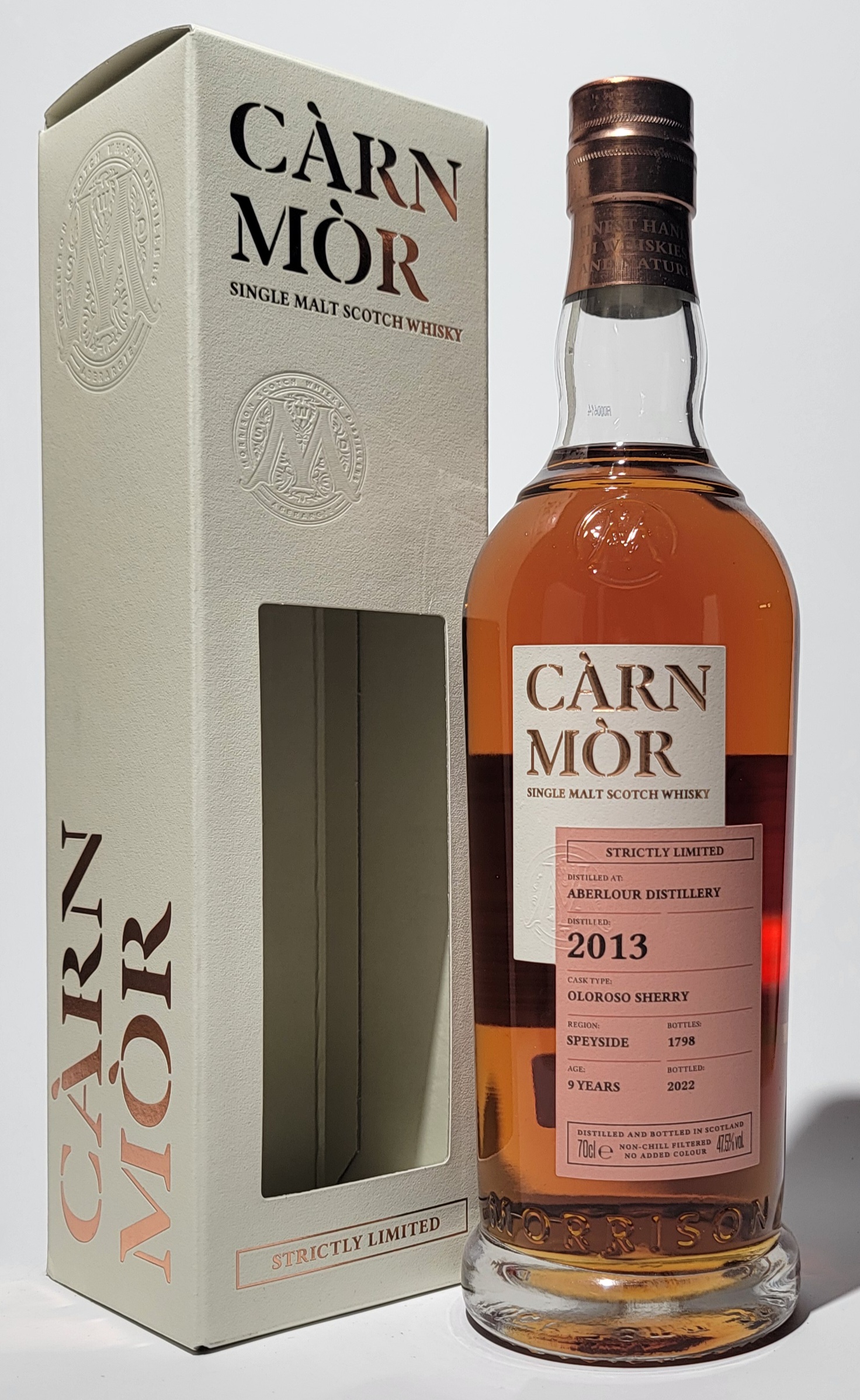 Carn Mor 'Strictly Limited' Aberlour 2013 9 Years Old