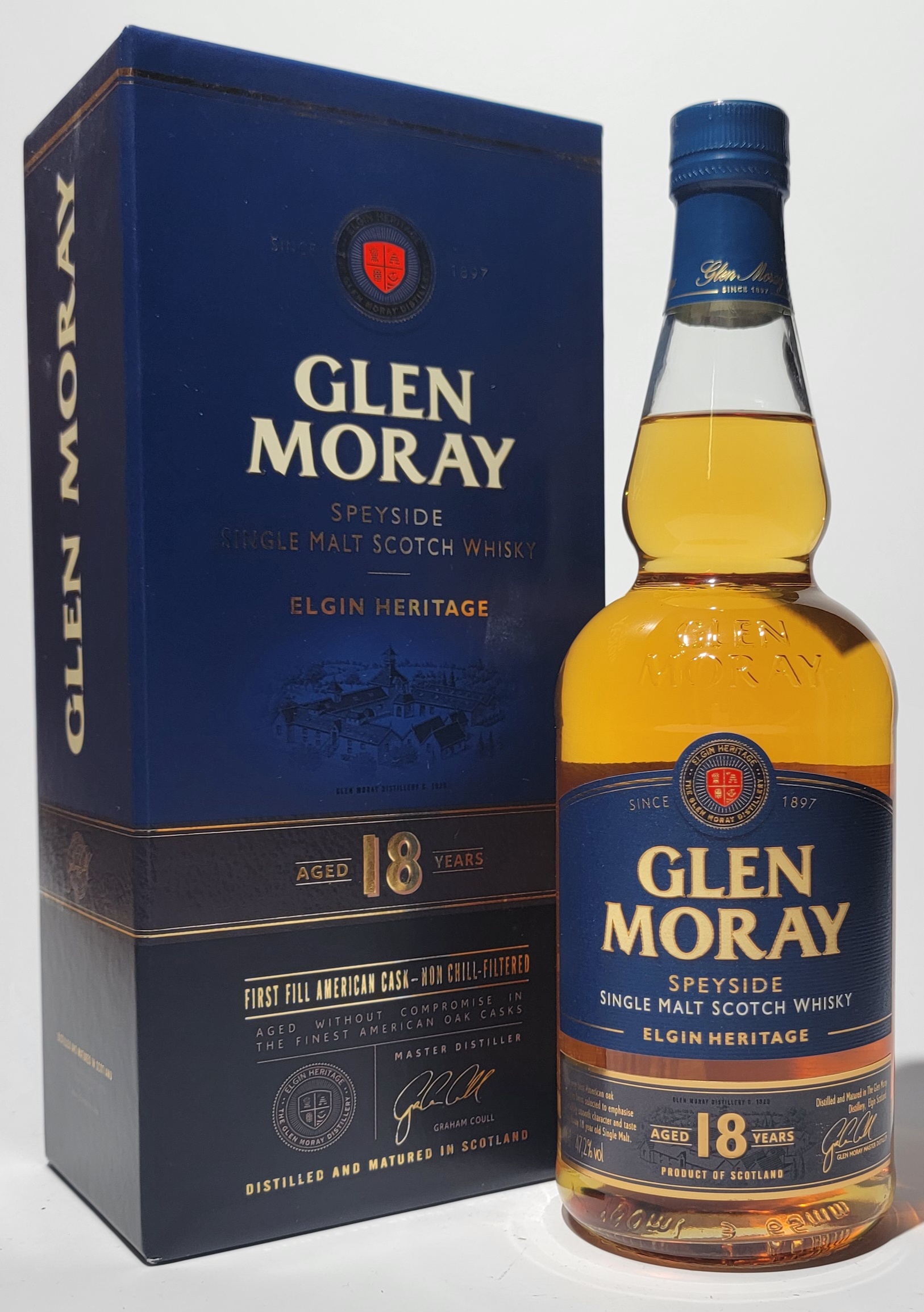 Glen Moray Elgin Heritage 18 Years Old