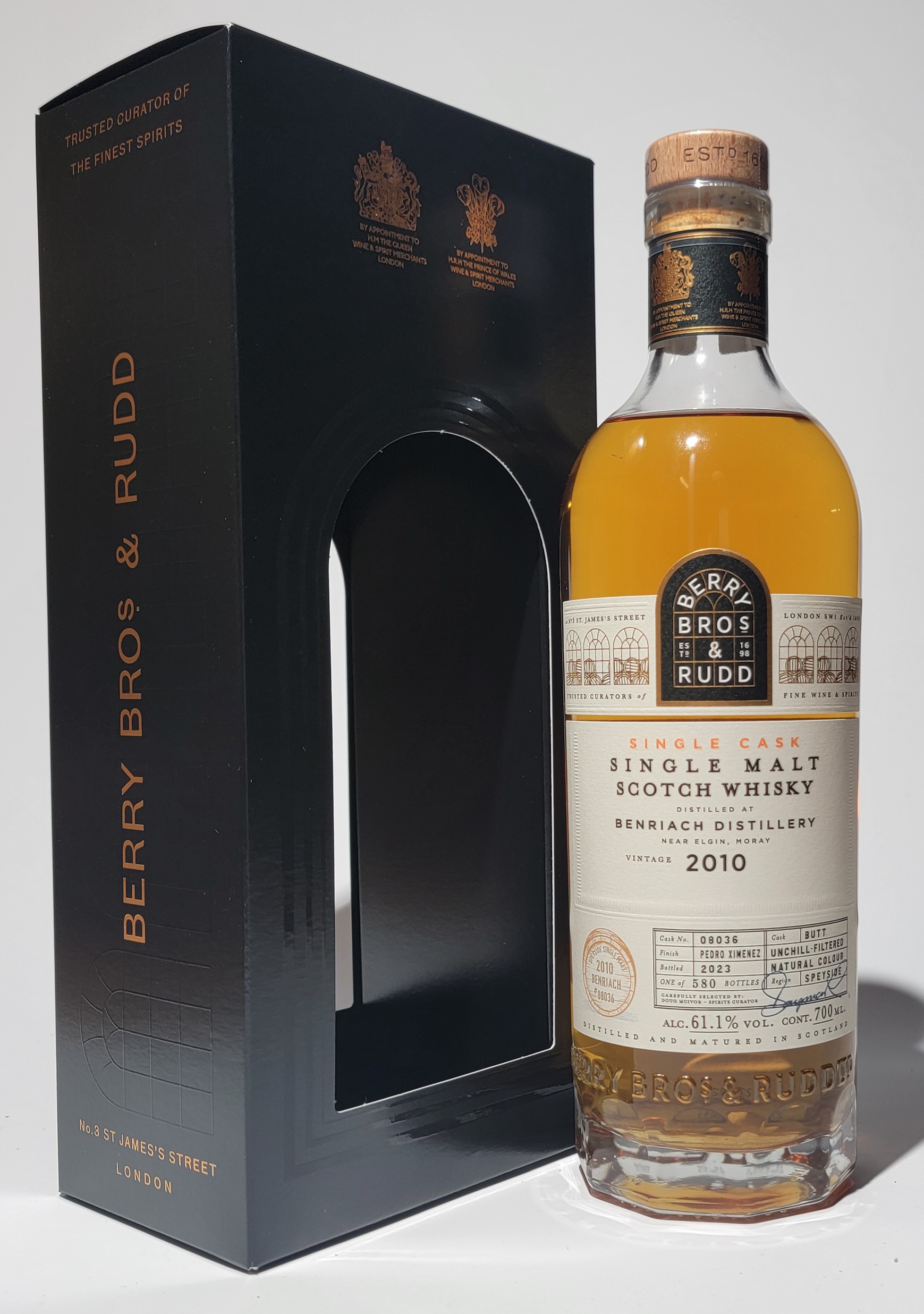 Berry Bros. & Rudd BenRiach 2010 13 Years Old