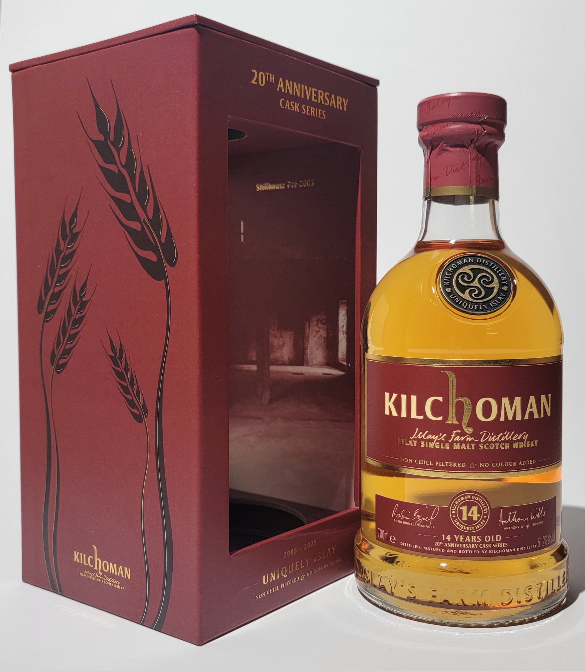 Kilchoman '20th Anniversary Bottling' 14 Years Old - Ex Bourbon