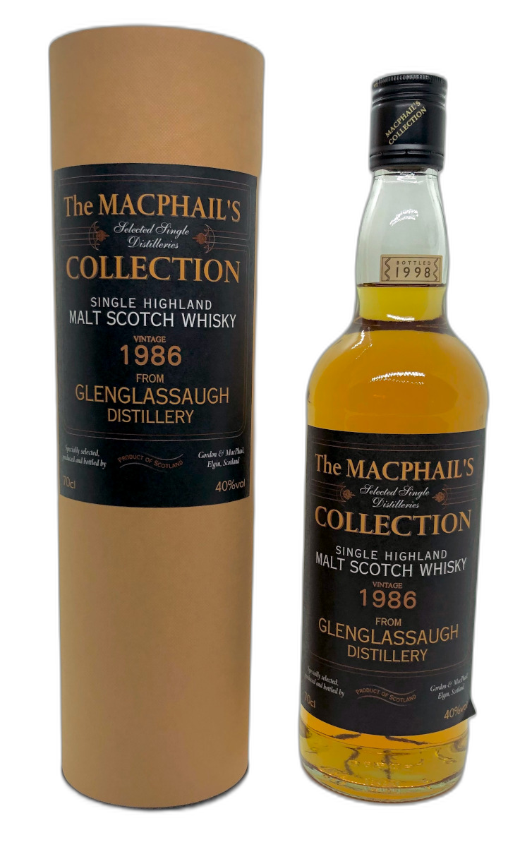 The MacPhail's Collection Glenglassaugh 1986 12 Years Old