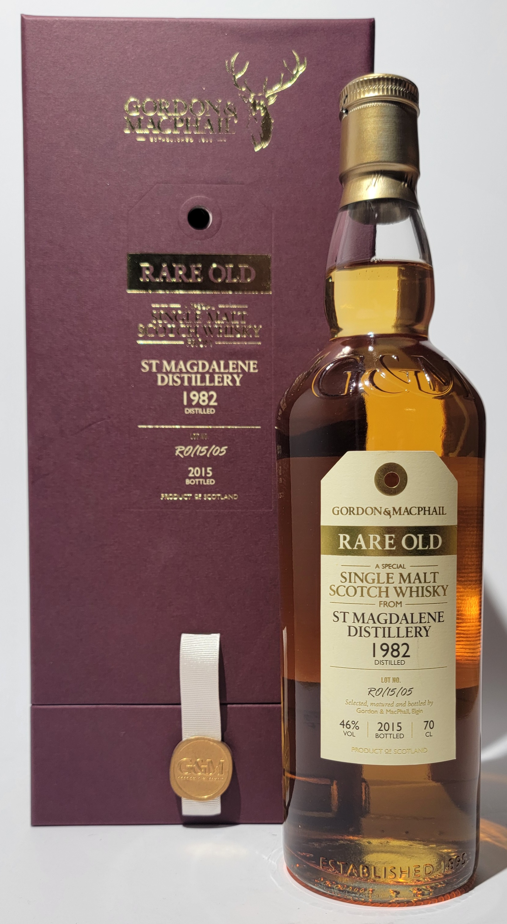Gordon & MacPhail 'Rare Old' St. Magdalene 1982 33 Years Old