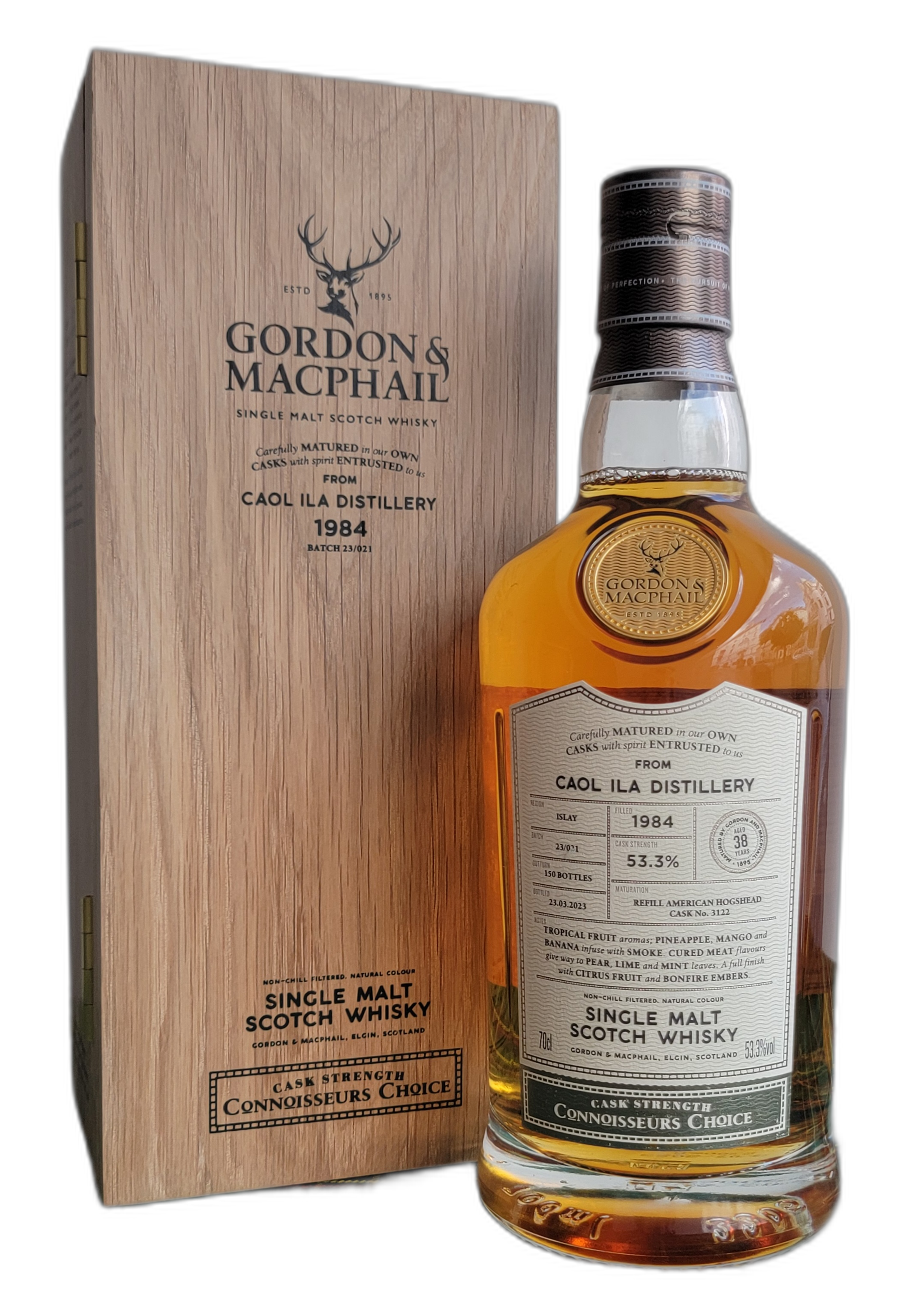 Gordon & MacPhail 'Connoisseurs Choice' Caol Ila 1984 38 Years Old
