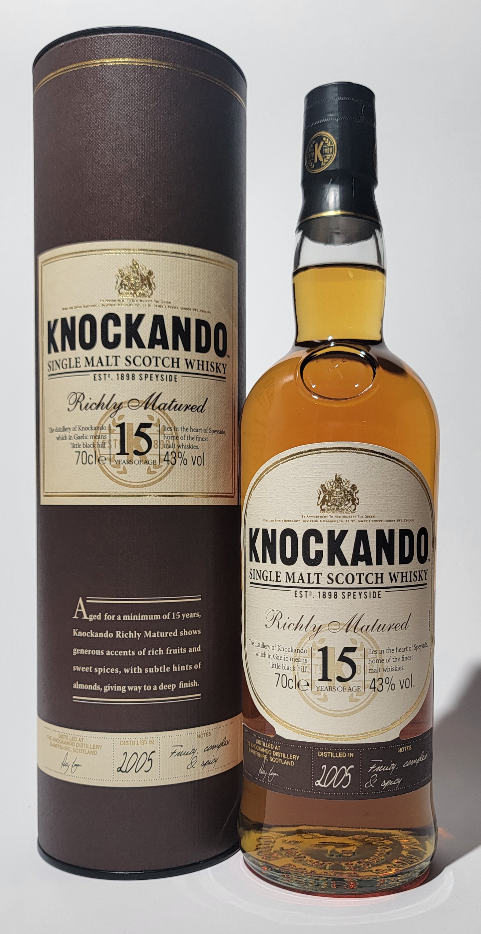 Knockando 15 Years Old - Richly Matured