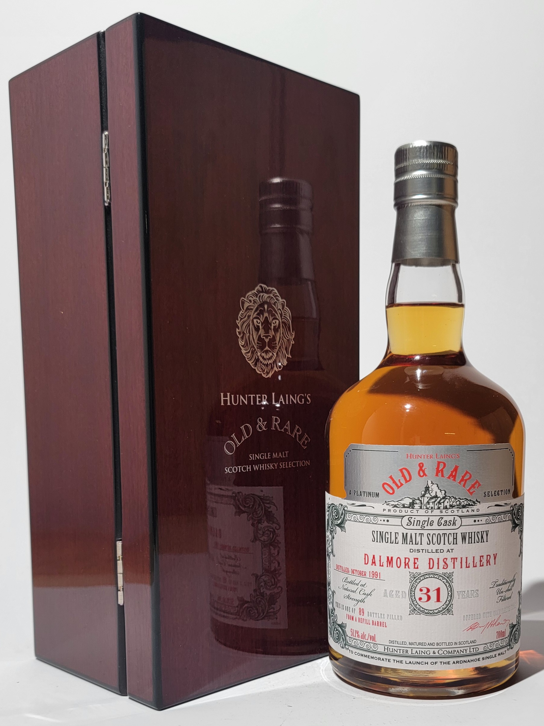 Hunter Laing 'Old & Rare' Dalmore 1991 31 Years Old