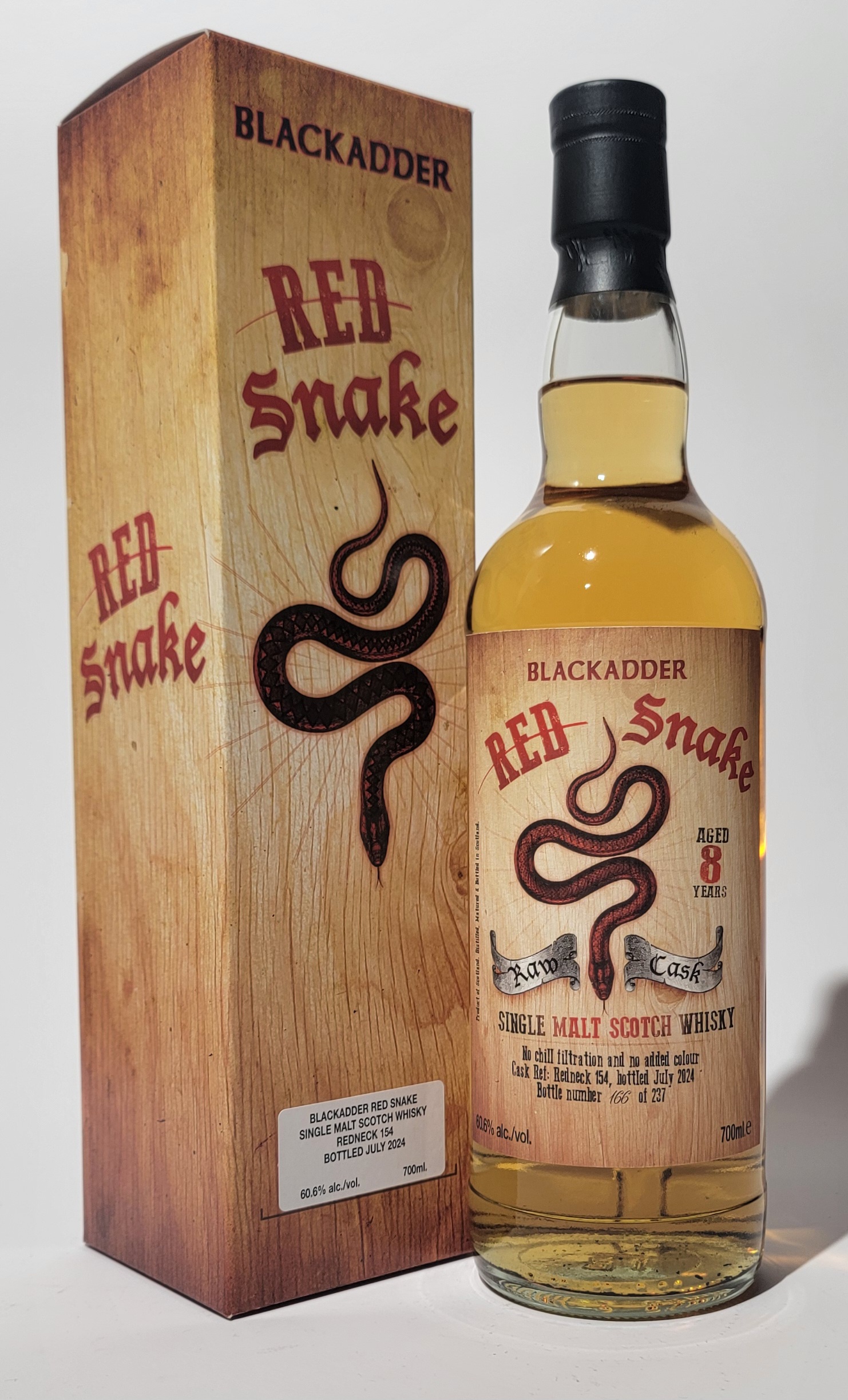 Blackadder Red Snake 8 Years Old RN154