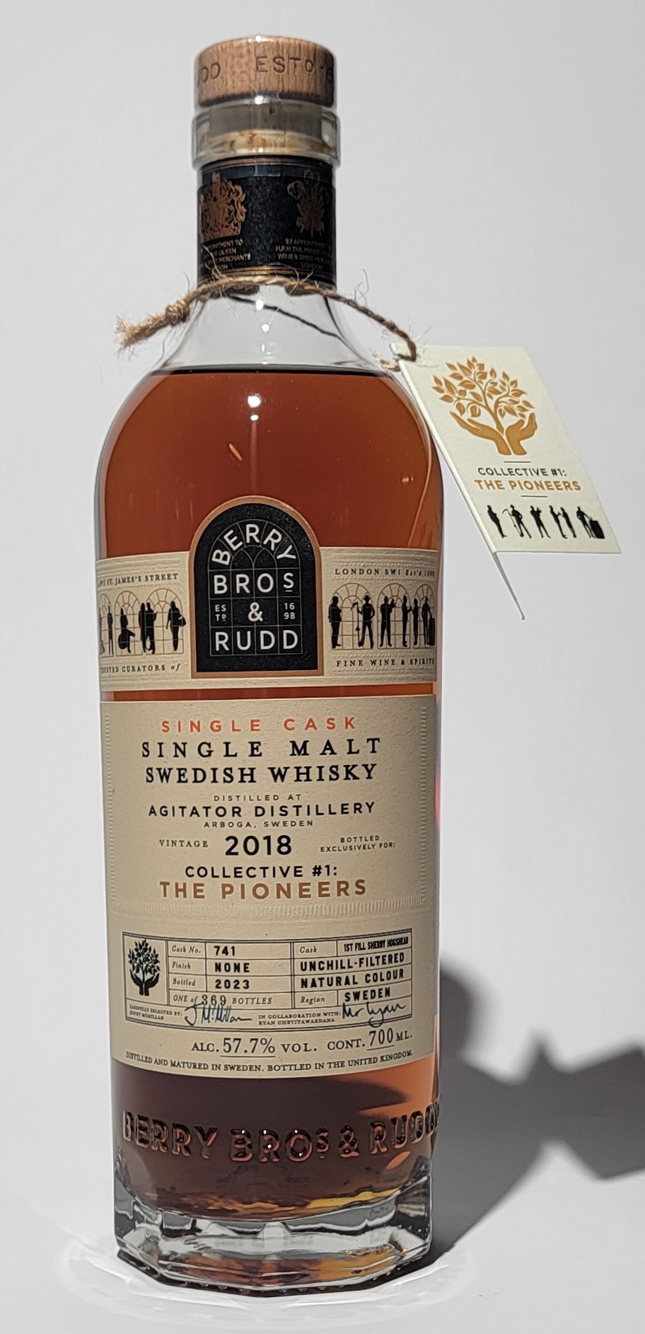 Berry Bros. & Rudd 'Collective #1: The Pioneers' Agitator 2018 5 Years Old