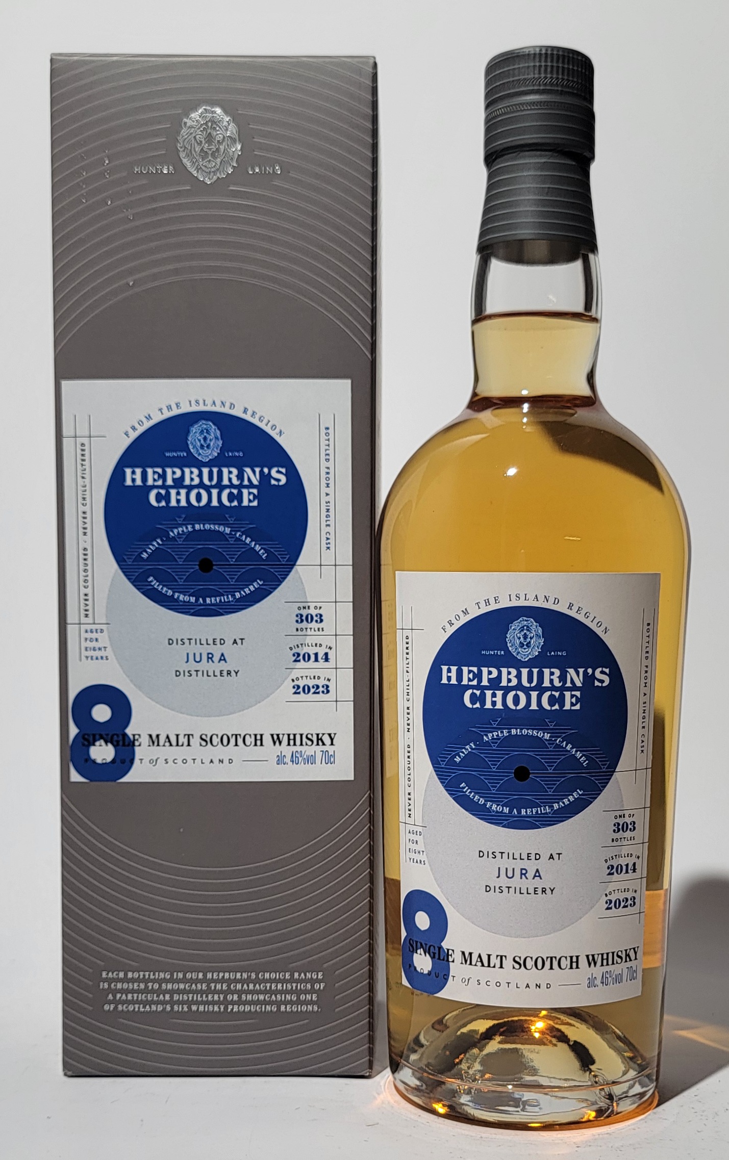 Hunter Laing 'Hepburn's Choice' Jura 2014 8 Years Old