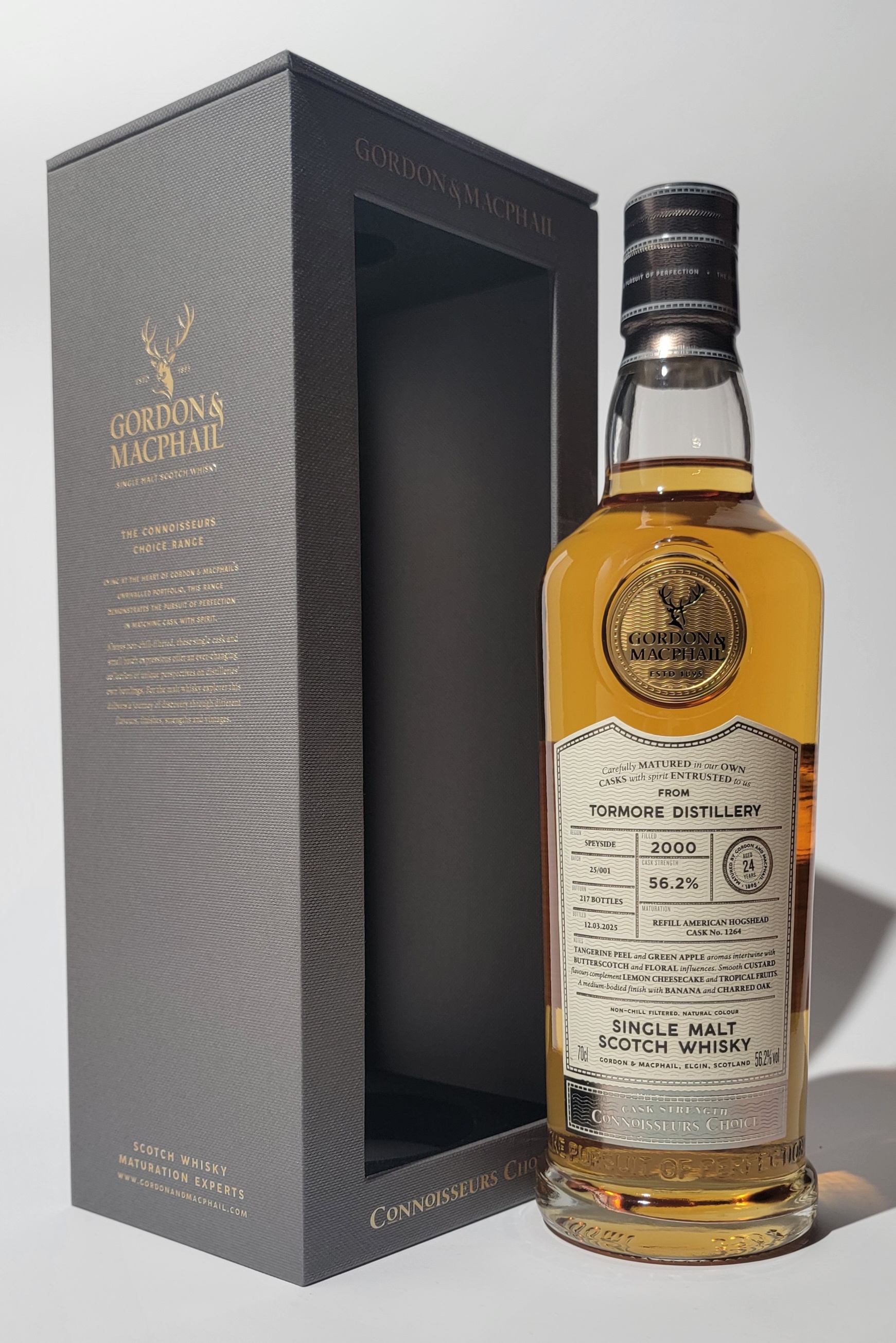 Gordon & MacPhail 'Connoisseurs Choice' Tormore 2000 24 Years Old