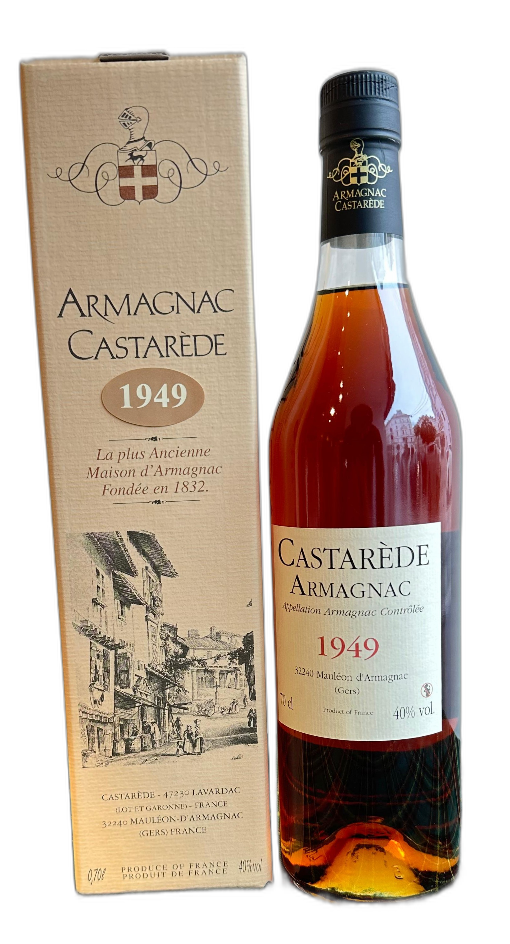 Armagnac Castarede 1949