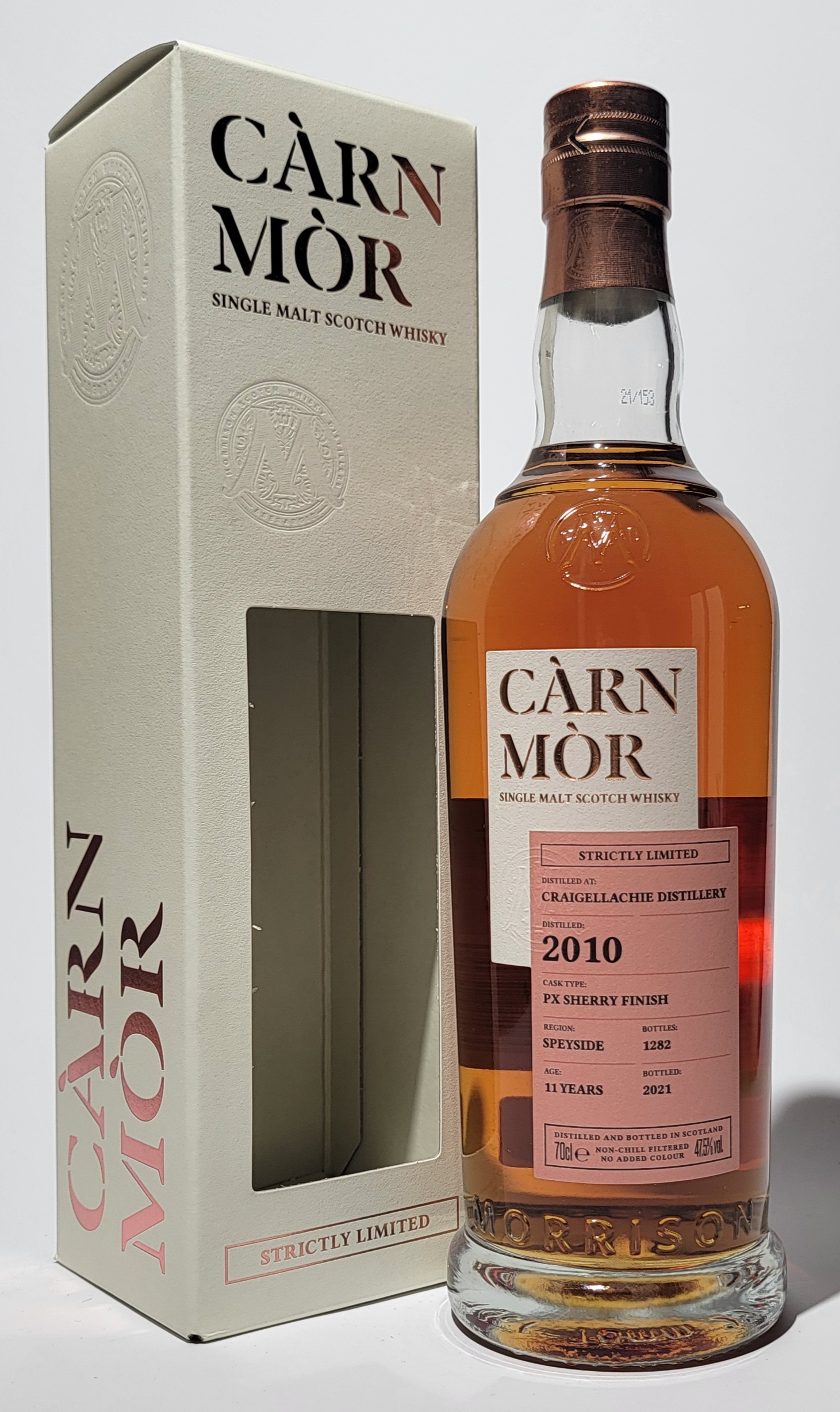 Carn Mor 'Strictly Limited' Craigellachie 2010 11 Years Old