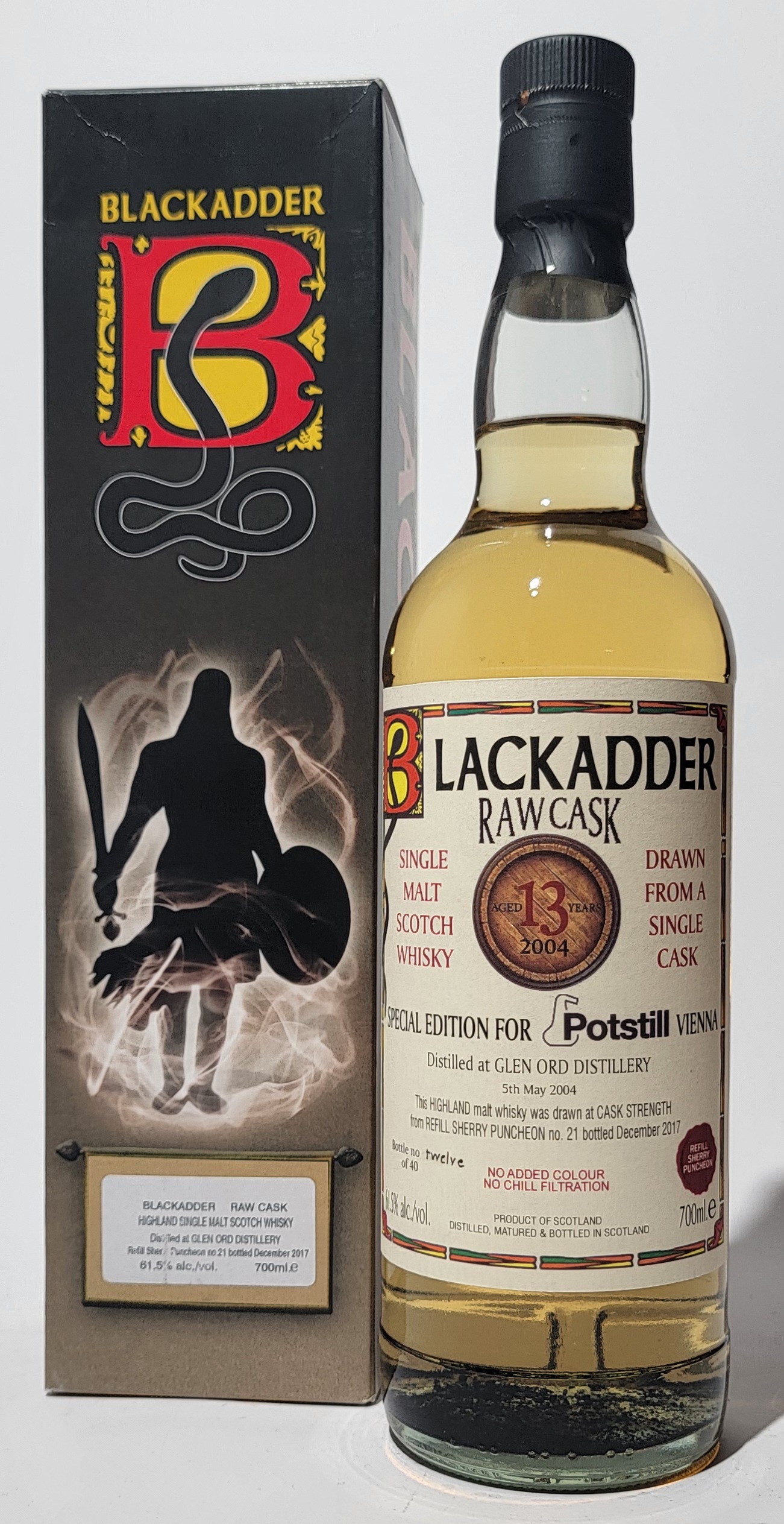 Blackadder Raw Cask Glen Ord 2004 13 Years Old - Potstill Edition