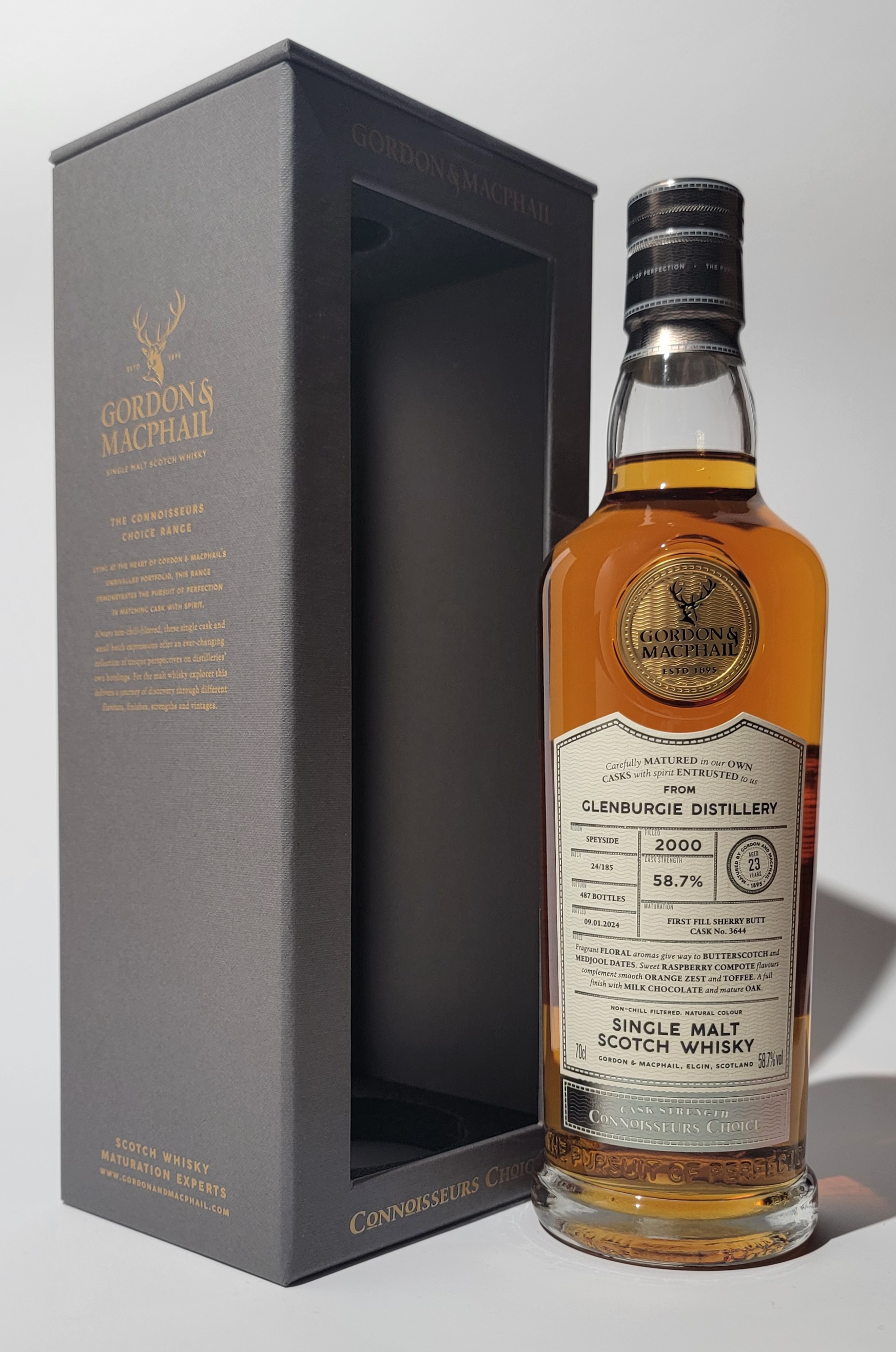 Gordon & MacPhail 'Connoisseurs Choice' Glenburgie 2000 23 Years Old