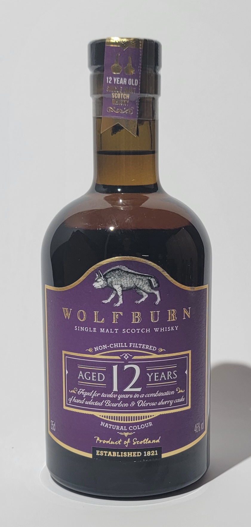 Wolfburn 12 Years Old 0,35l - Mini
