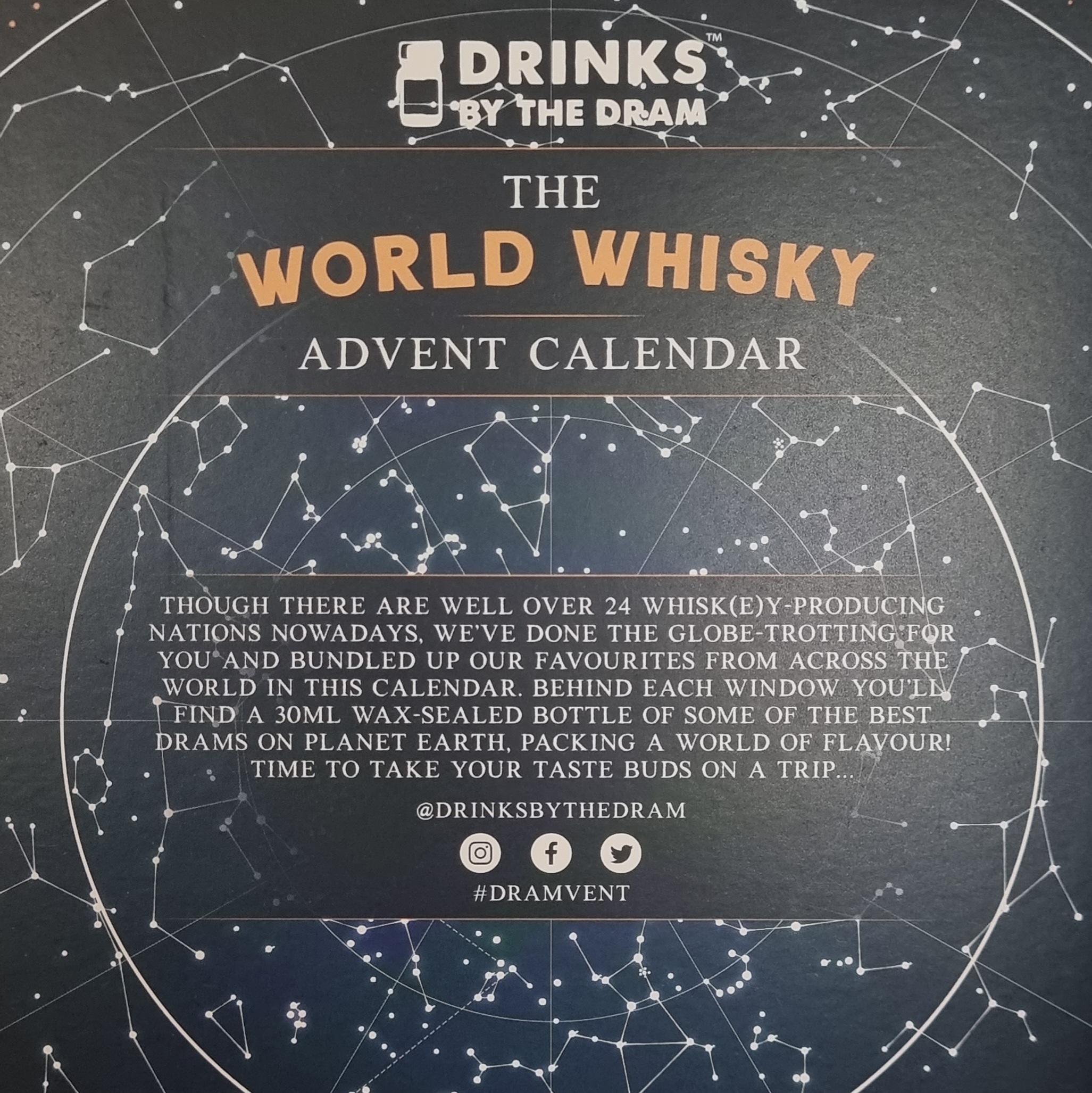 Drinks by the Dram Adventkalender World Whisky Edition