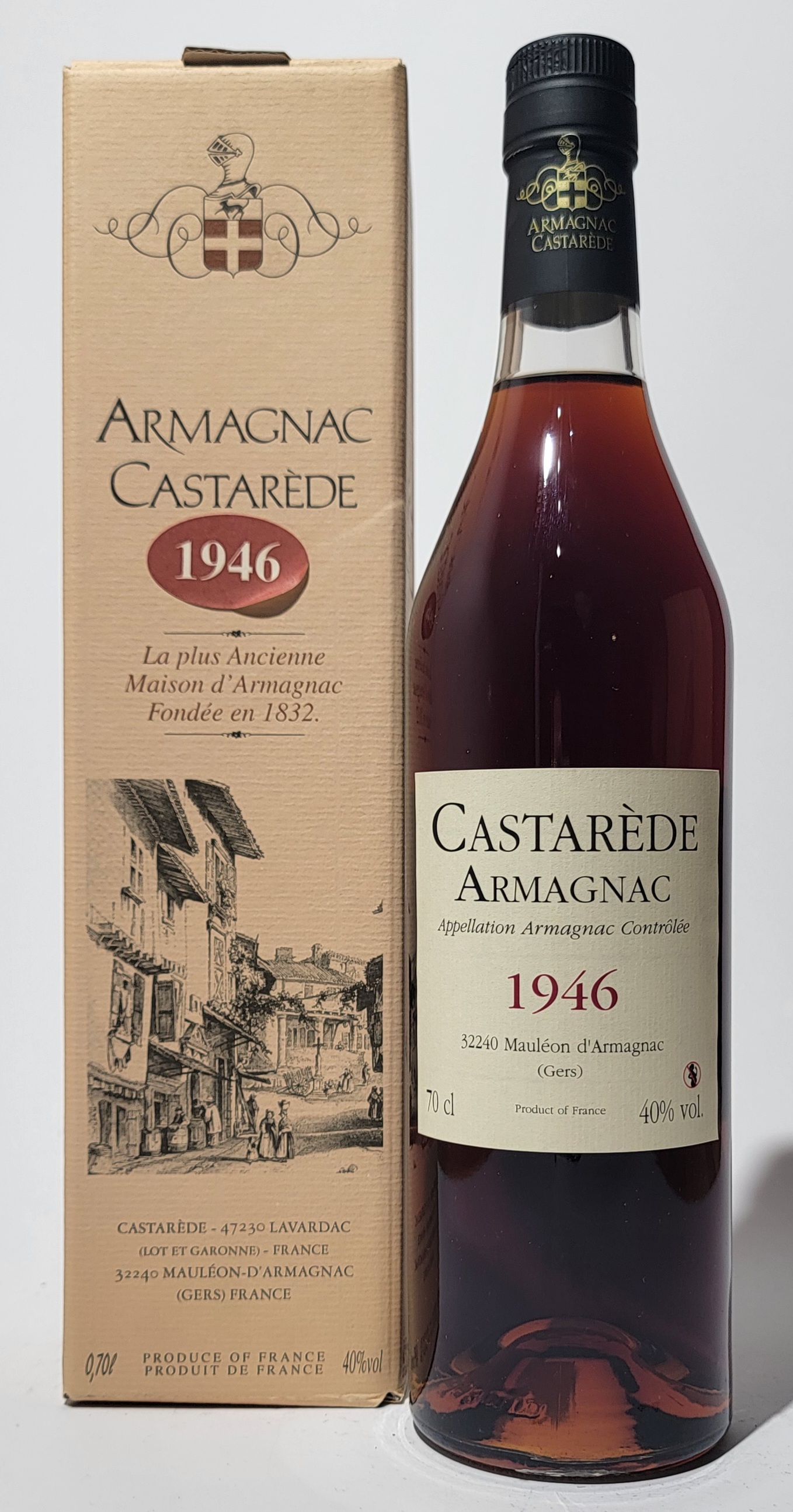 Armagnac Castarede 1946