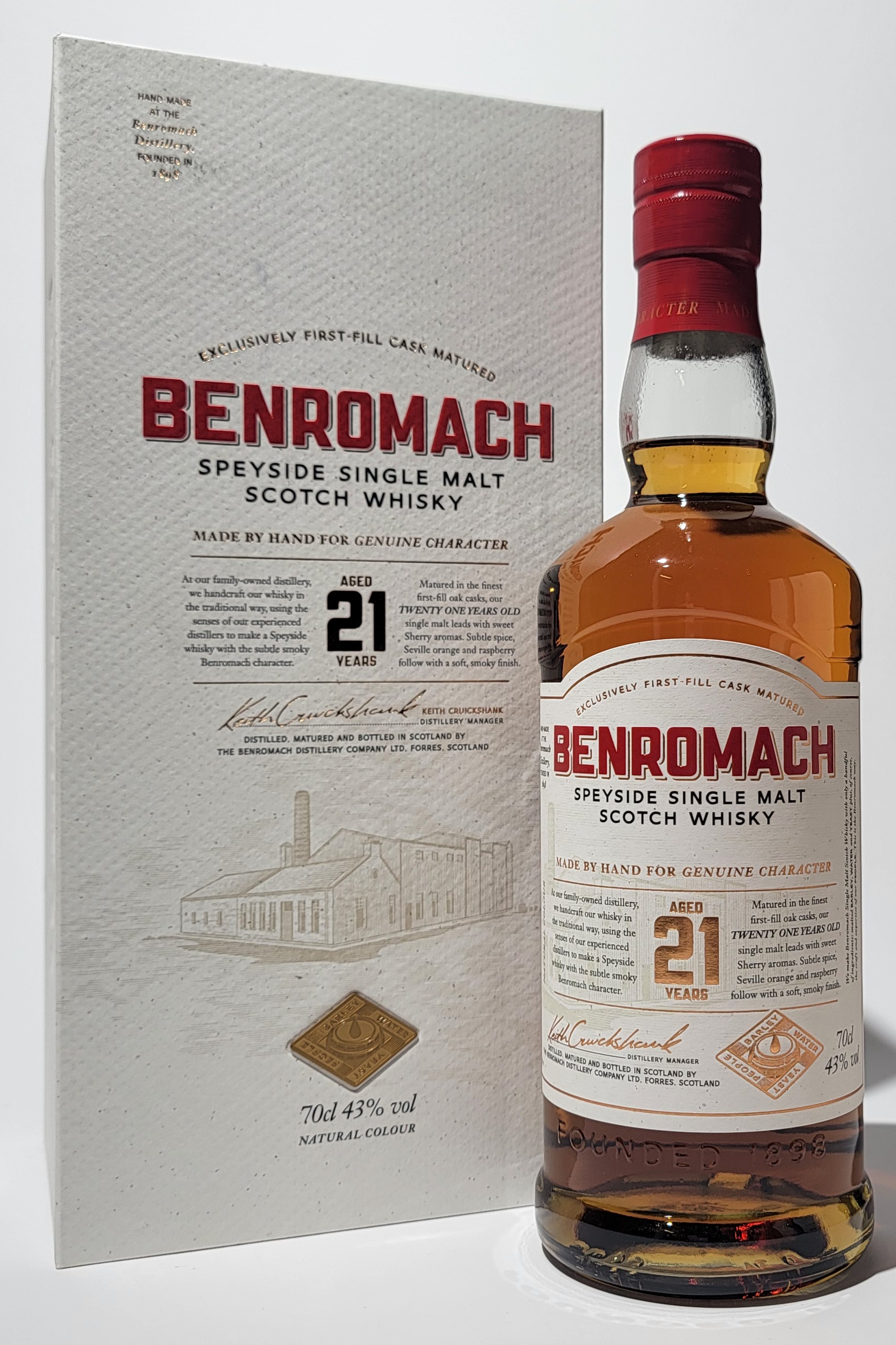 Benromach 21 Years Old