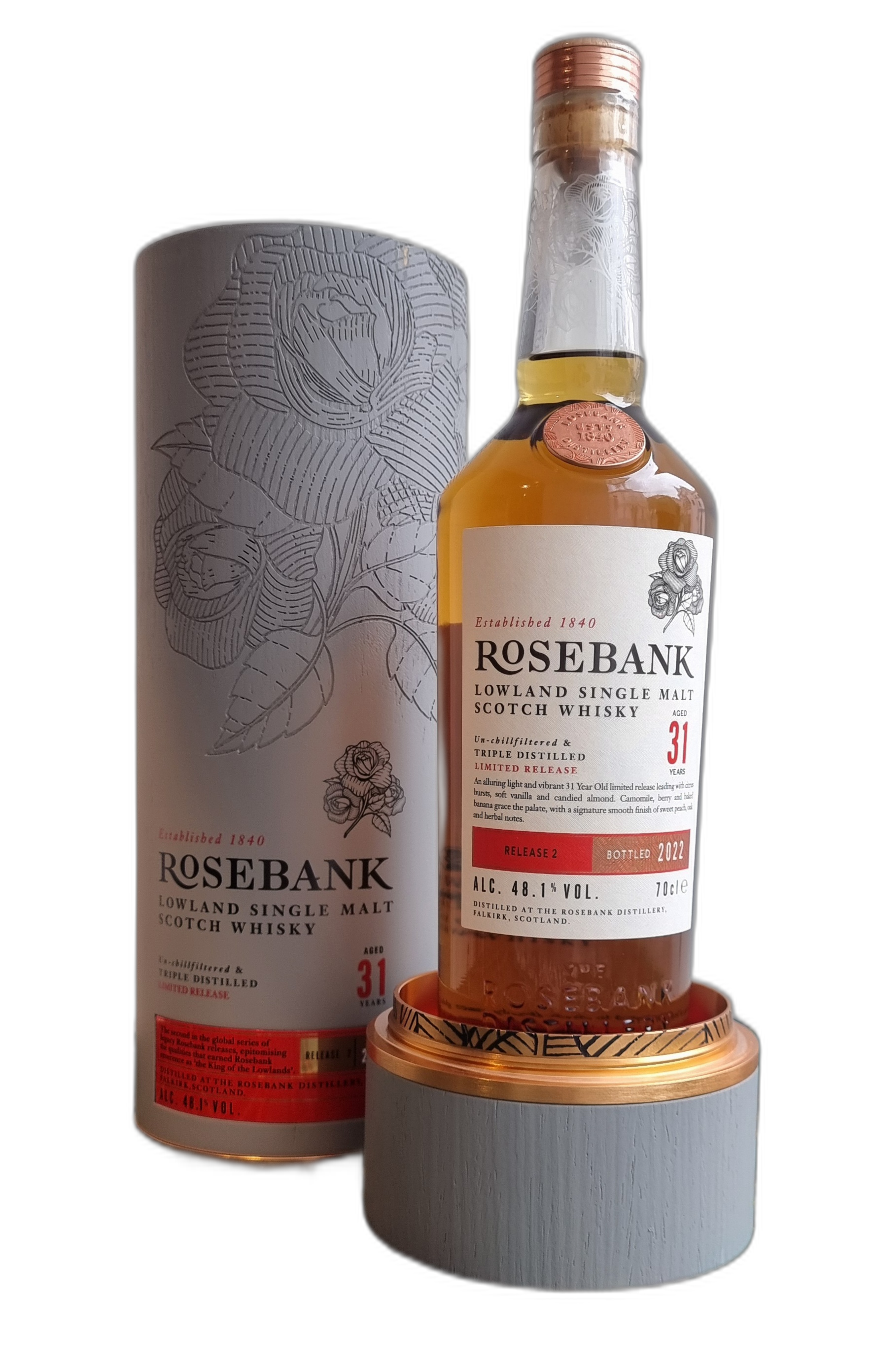Rosebank 31yo Release 2 Bottled 2022  