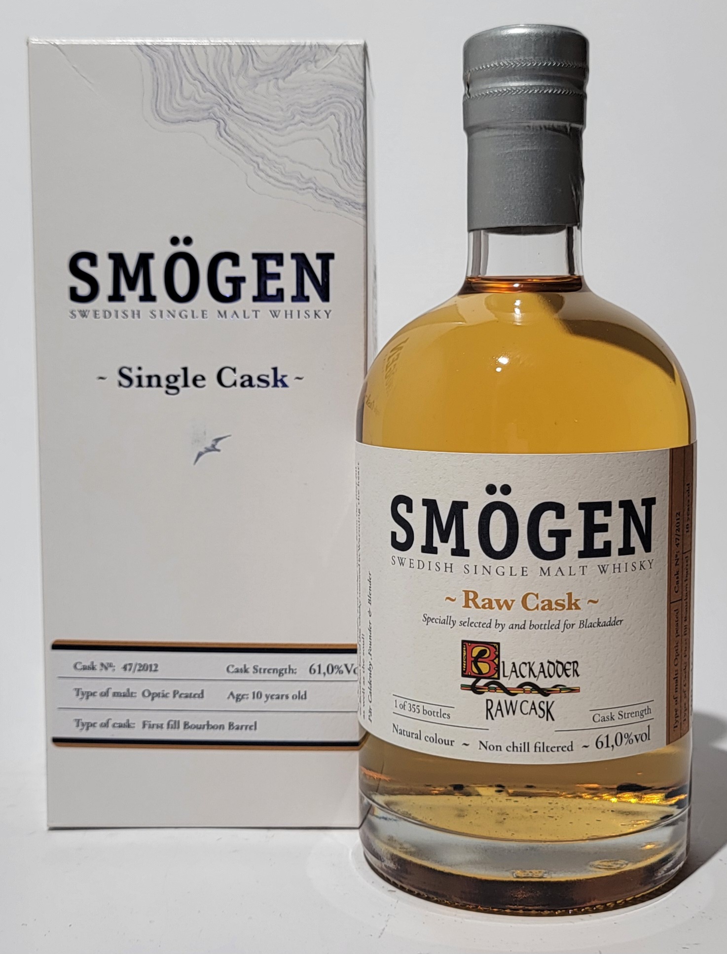 Blackadder Smoegen 2012 10 Years Old Swedish Single Malt