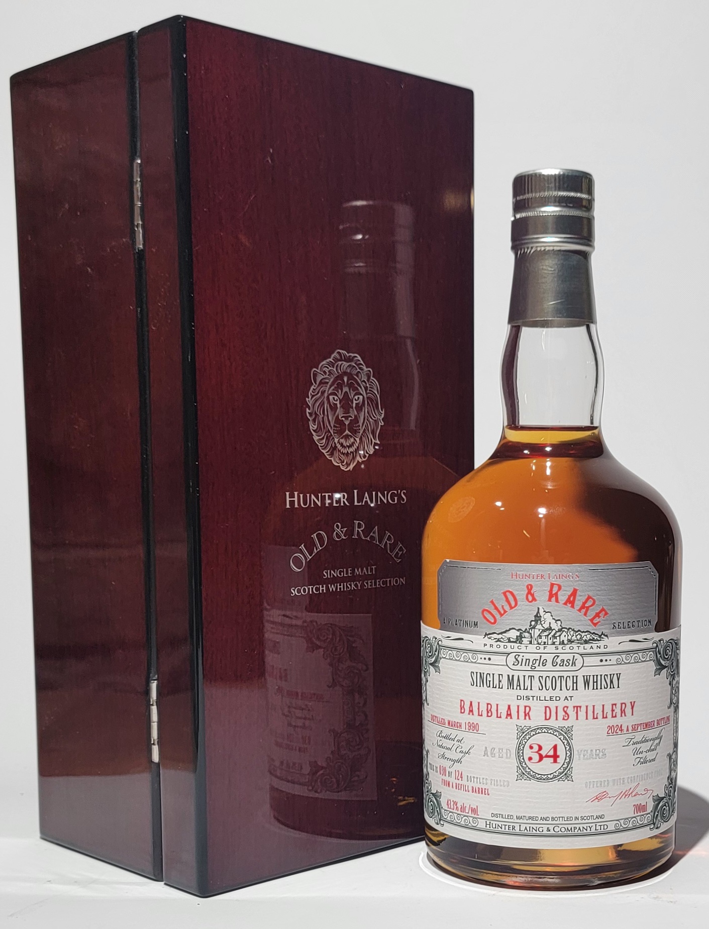 Hunter Laing 'Old & Rare' Balblair 1990 34 Years Old