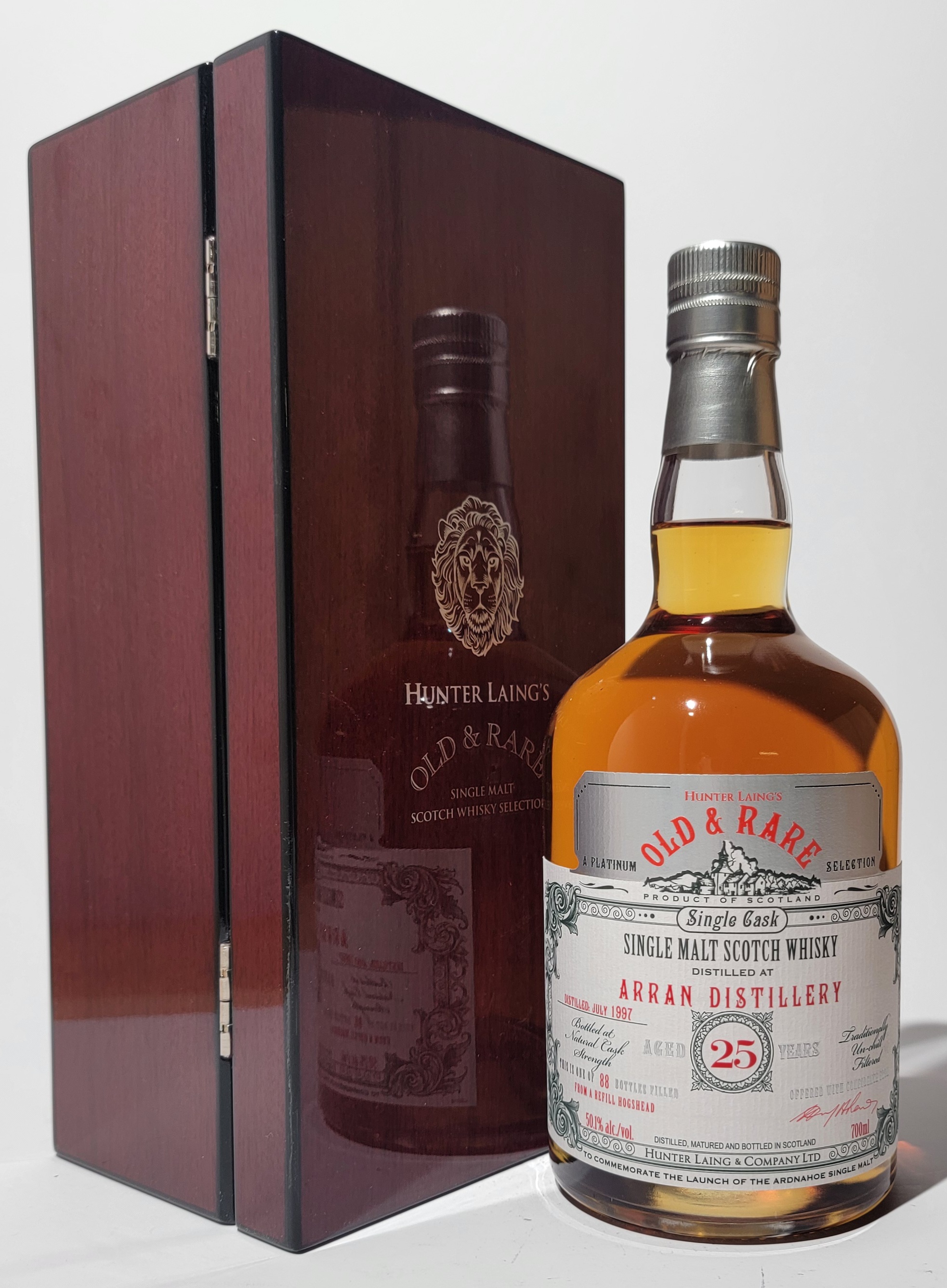 Hunter Laing 'Old & Rare' Arran 1997 25 Years Old