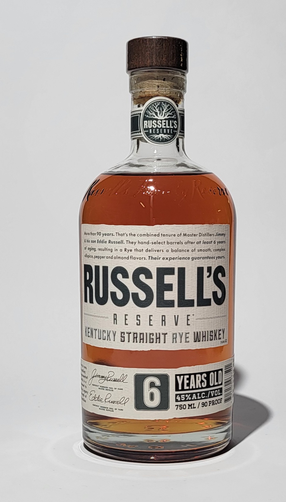 Russell's Reserve 6YO Kentucky Straight Rye Whiskey
