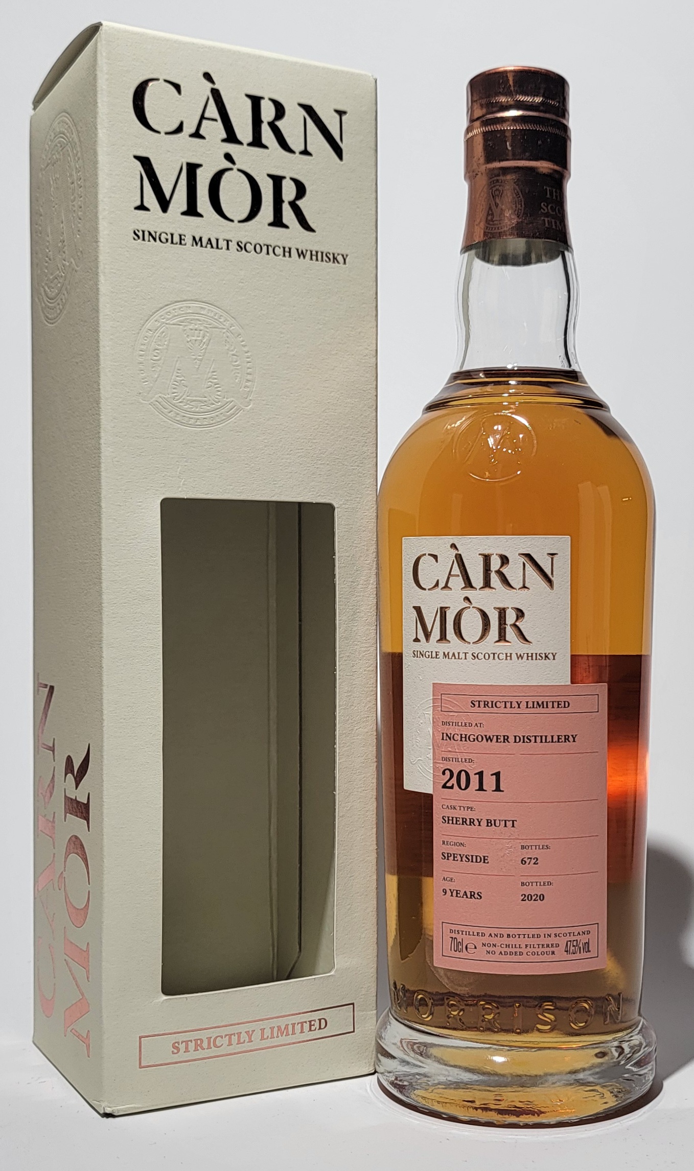 Carn Mor 'Strictly Limited' Inchgower 2011 9 Years Old