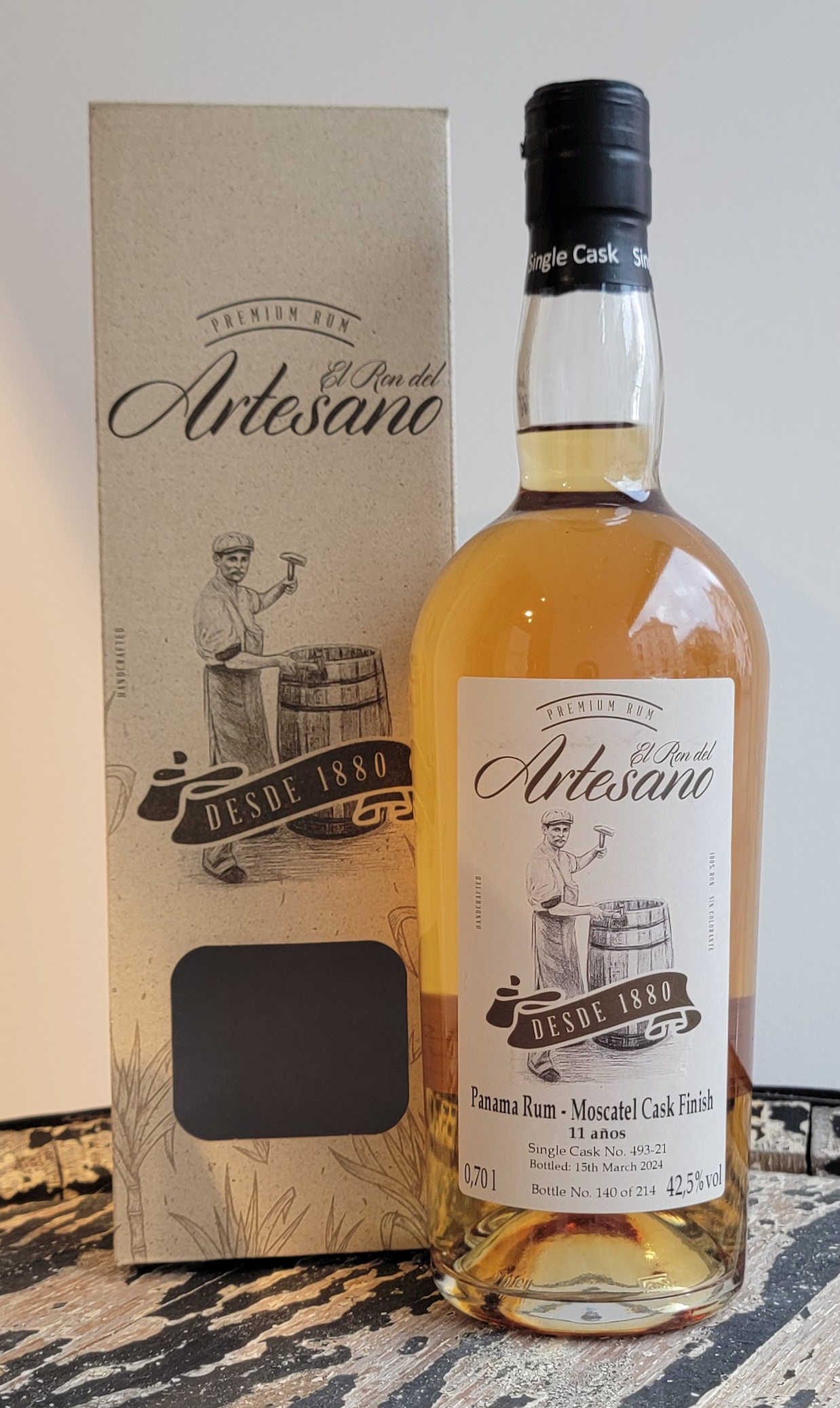 El Ron del Artesano Moscatel Cask Finish 11y