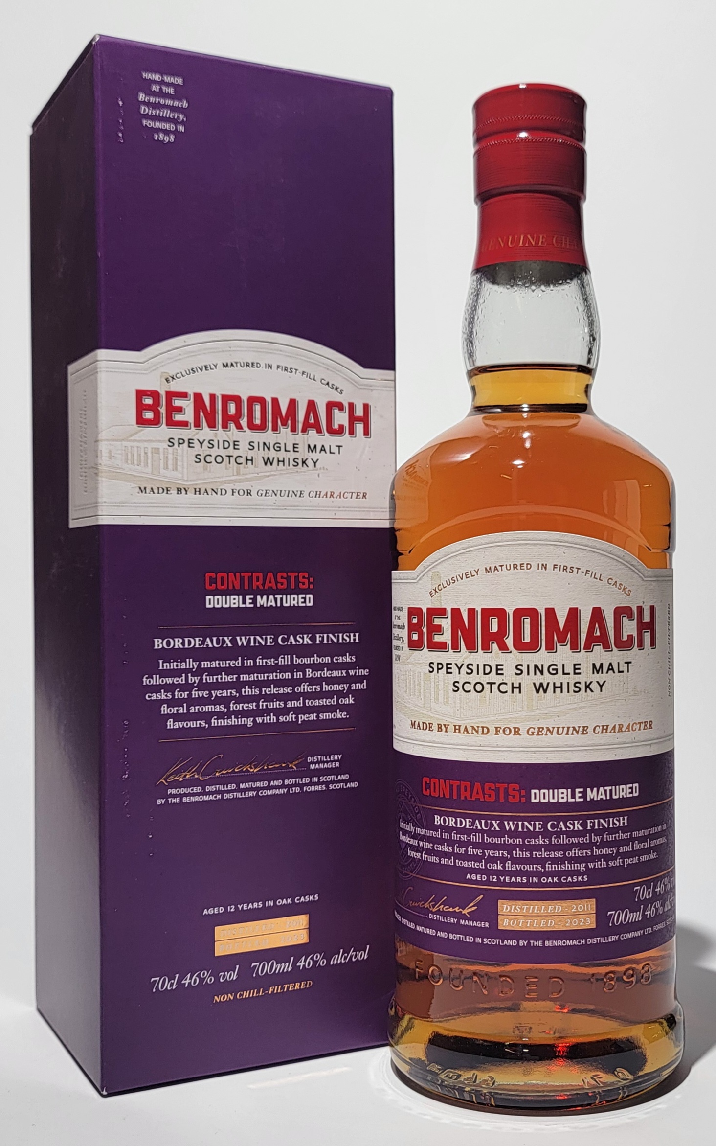 Benromach Contrasts Double Matured 