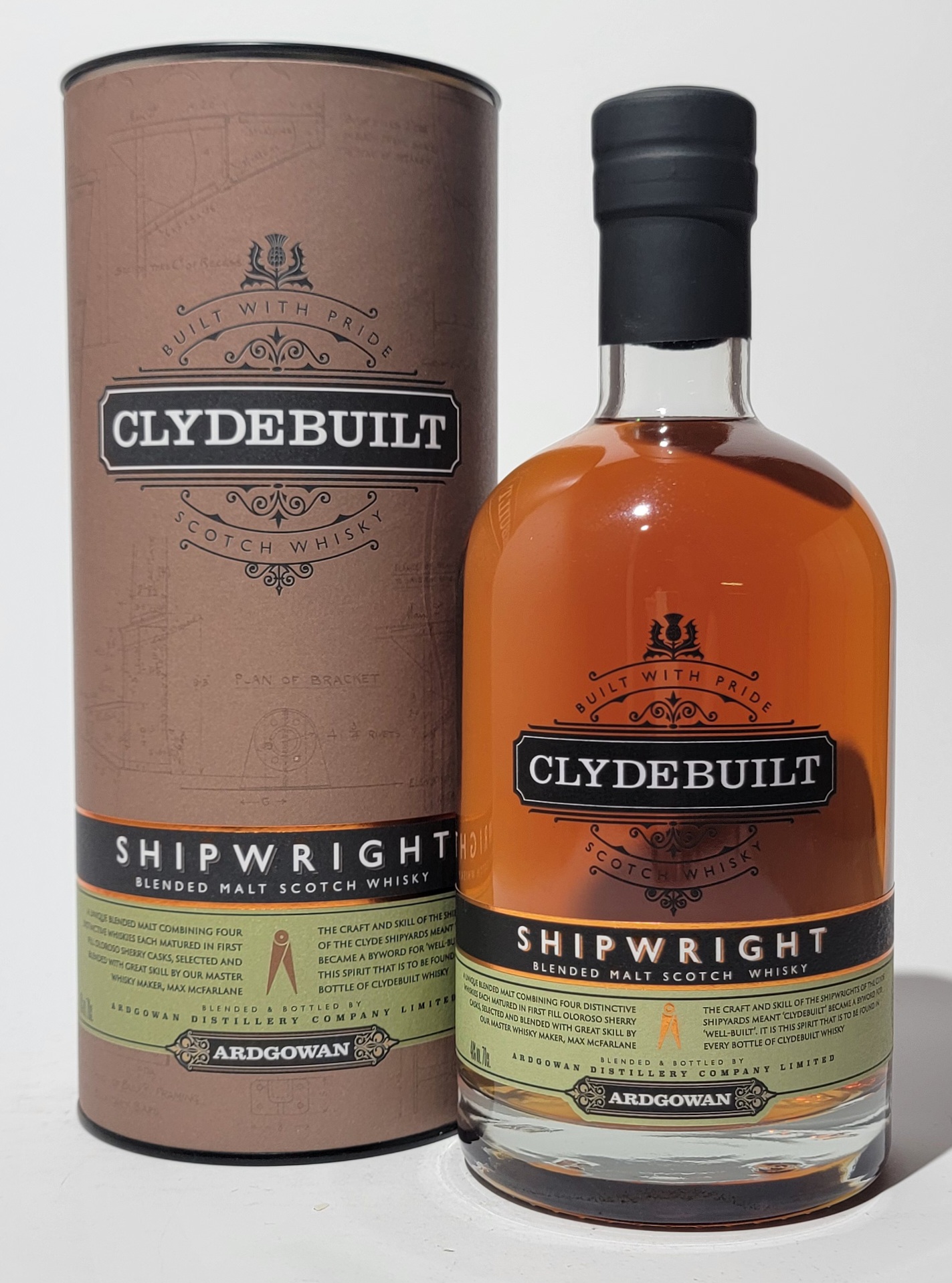 Ardgowan Distillery Clydebuilt 'Shipwright'