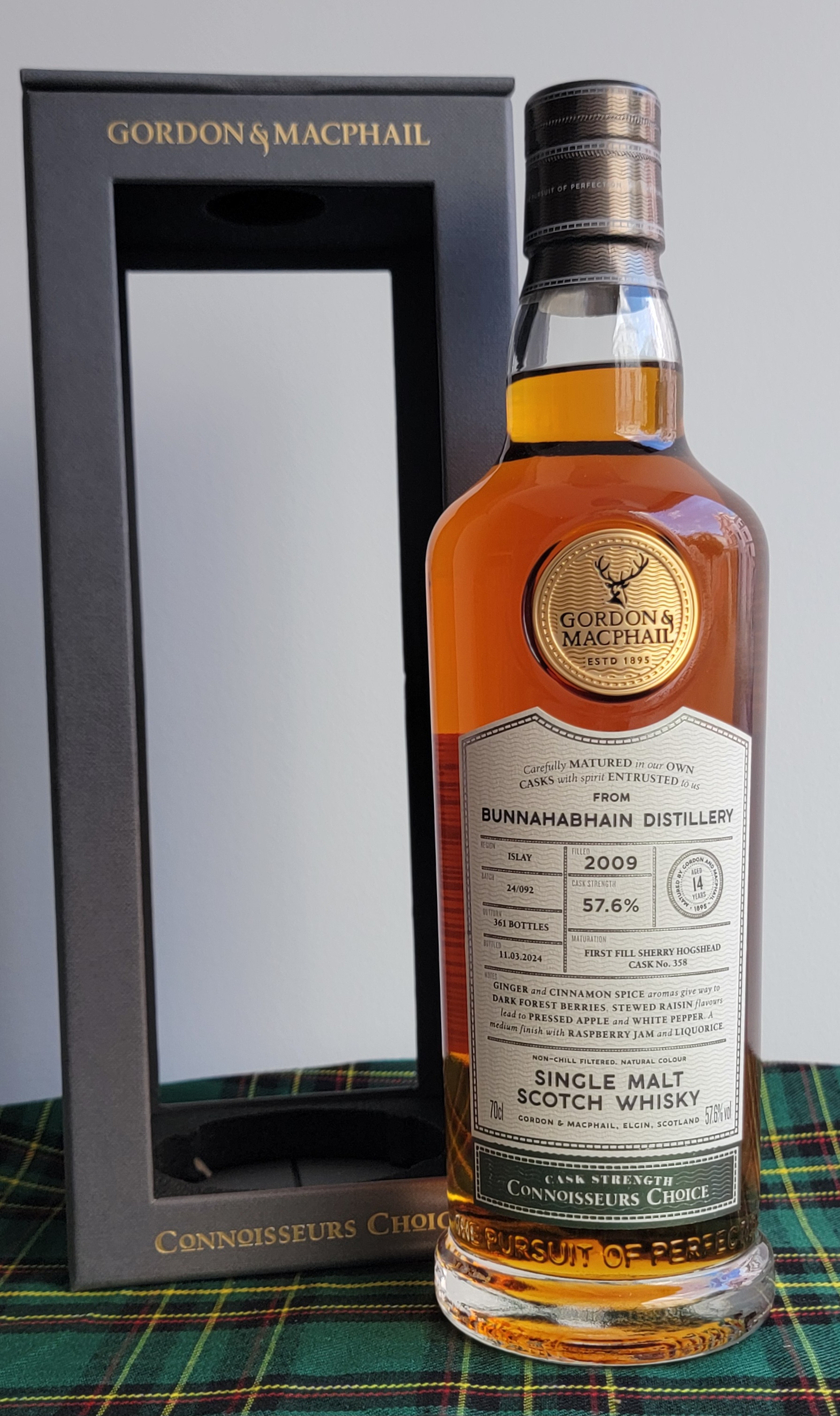 Gordon & MacPhail 'Connoisseurs Choice' Bunnahabain 2009 14 Years Old